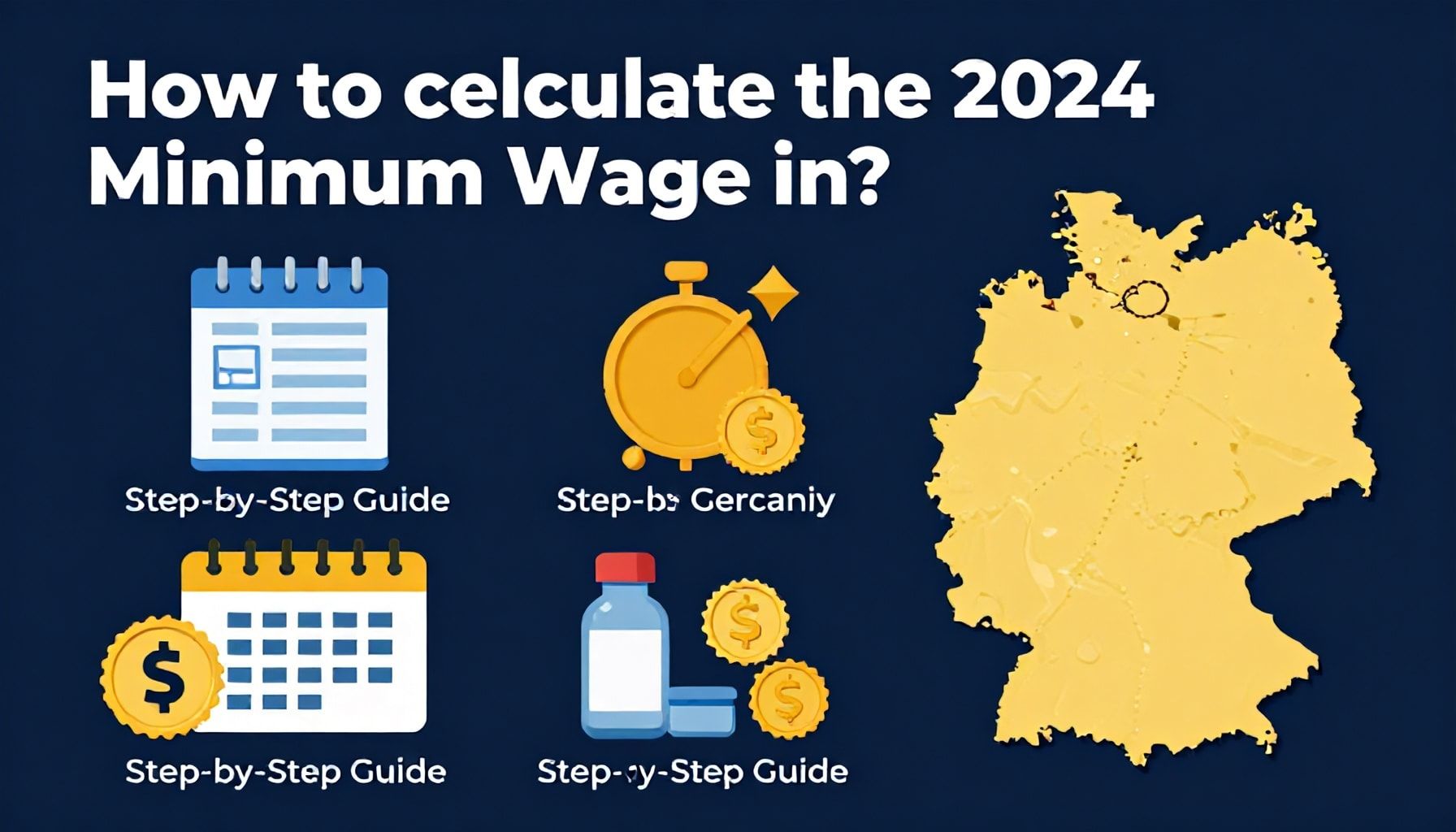 2024 Almanya Asgari Ücretini Nasıl Hesaplıyorsunuz? Adım Adım Rehber*