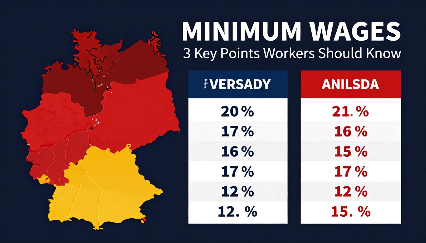 2024 Almanya Asgari Ücretleri: İşçilerin Bilmesi Gereken 3 Ana Nokta*