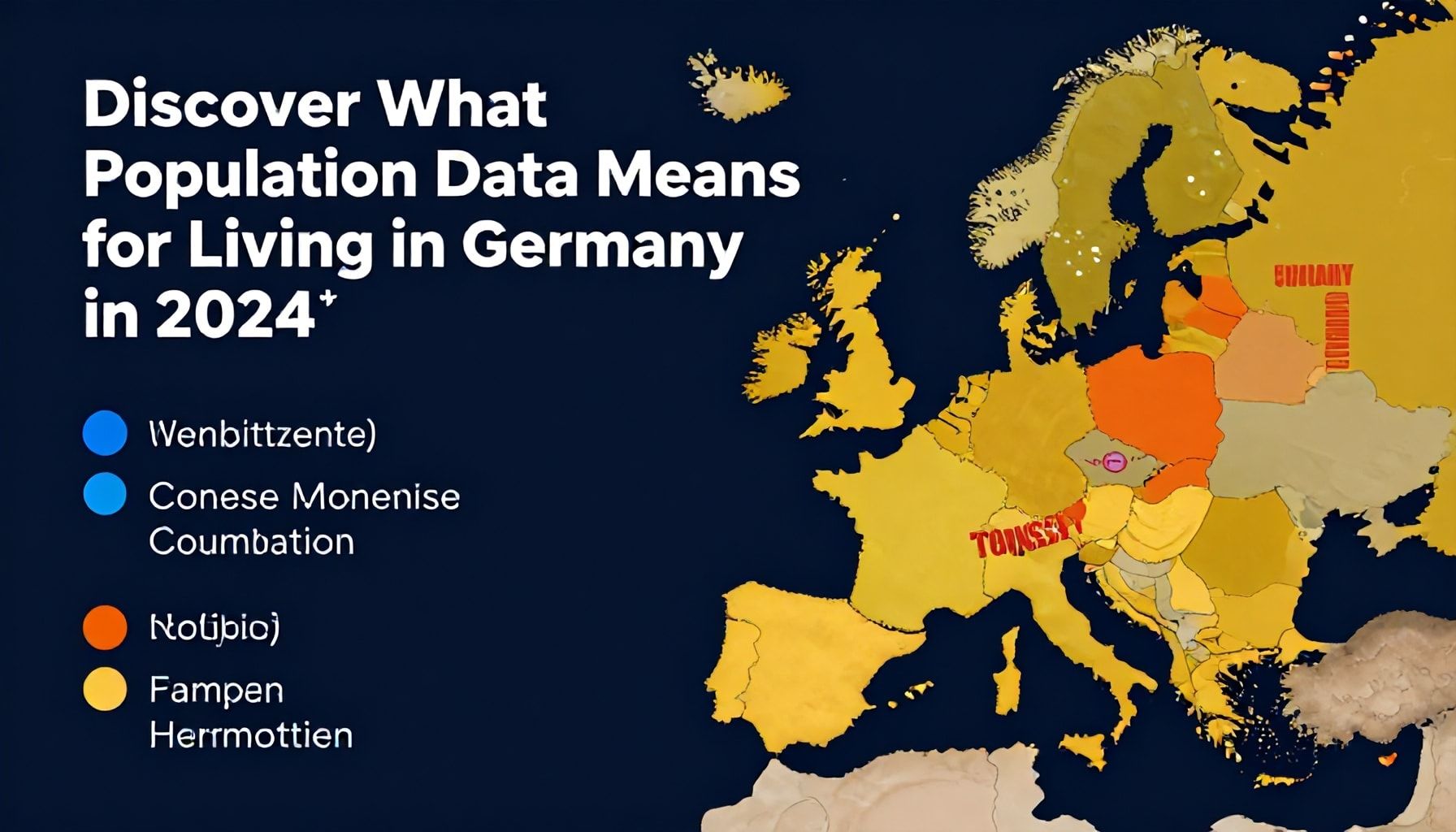 2024'te Almanya'da Yaşamak İçin Nüfus Verilerinin Ne Anlama Geldiğini Keşfedin*