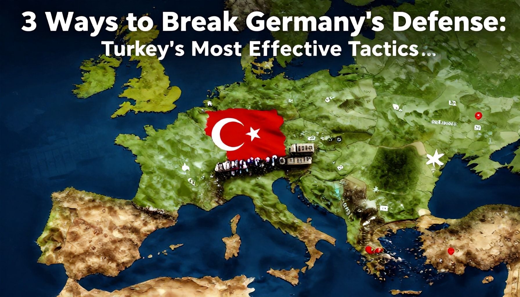 3 Yöntemle Almanya savunmasını kırın: Türkiye'nin en etkili taktikleri*