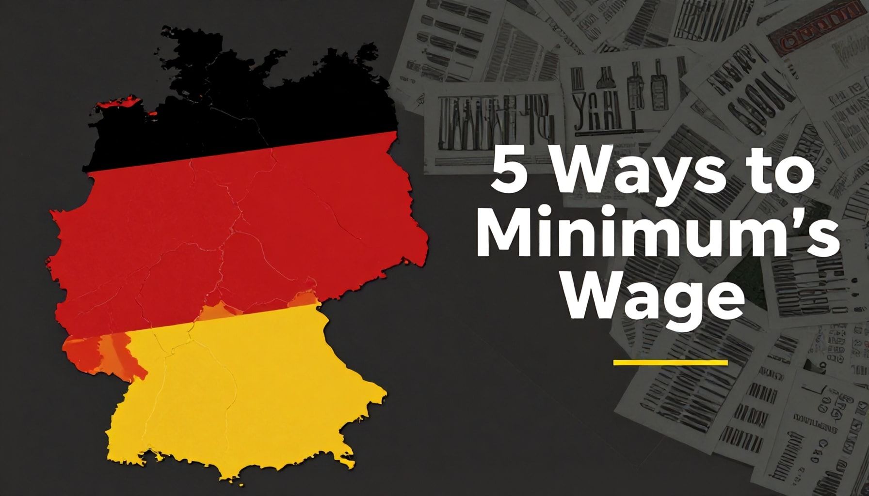 5 Yöntemle Almanya Asgari Ücretini Maksimum Kazanmak*
