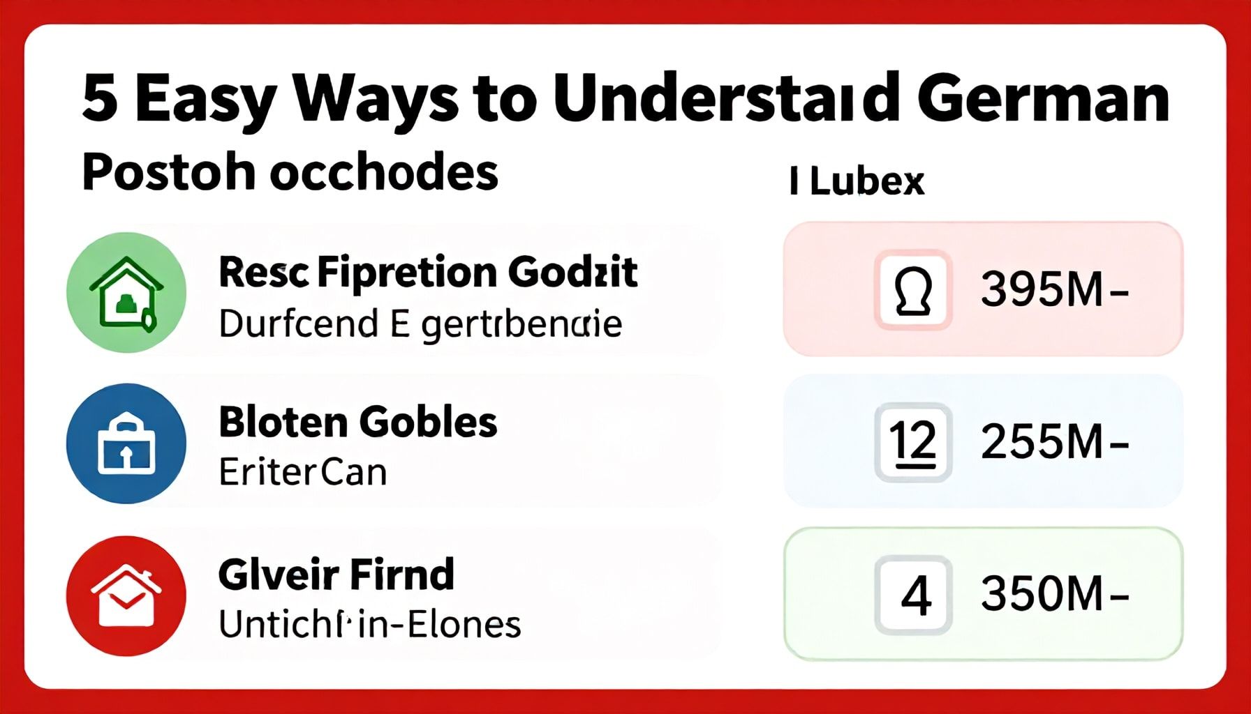 5 Yöntemle Almanya Posta Kodlarını Kolayca Anlamak*