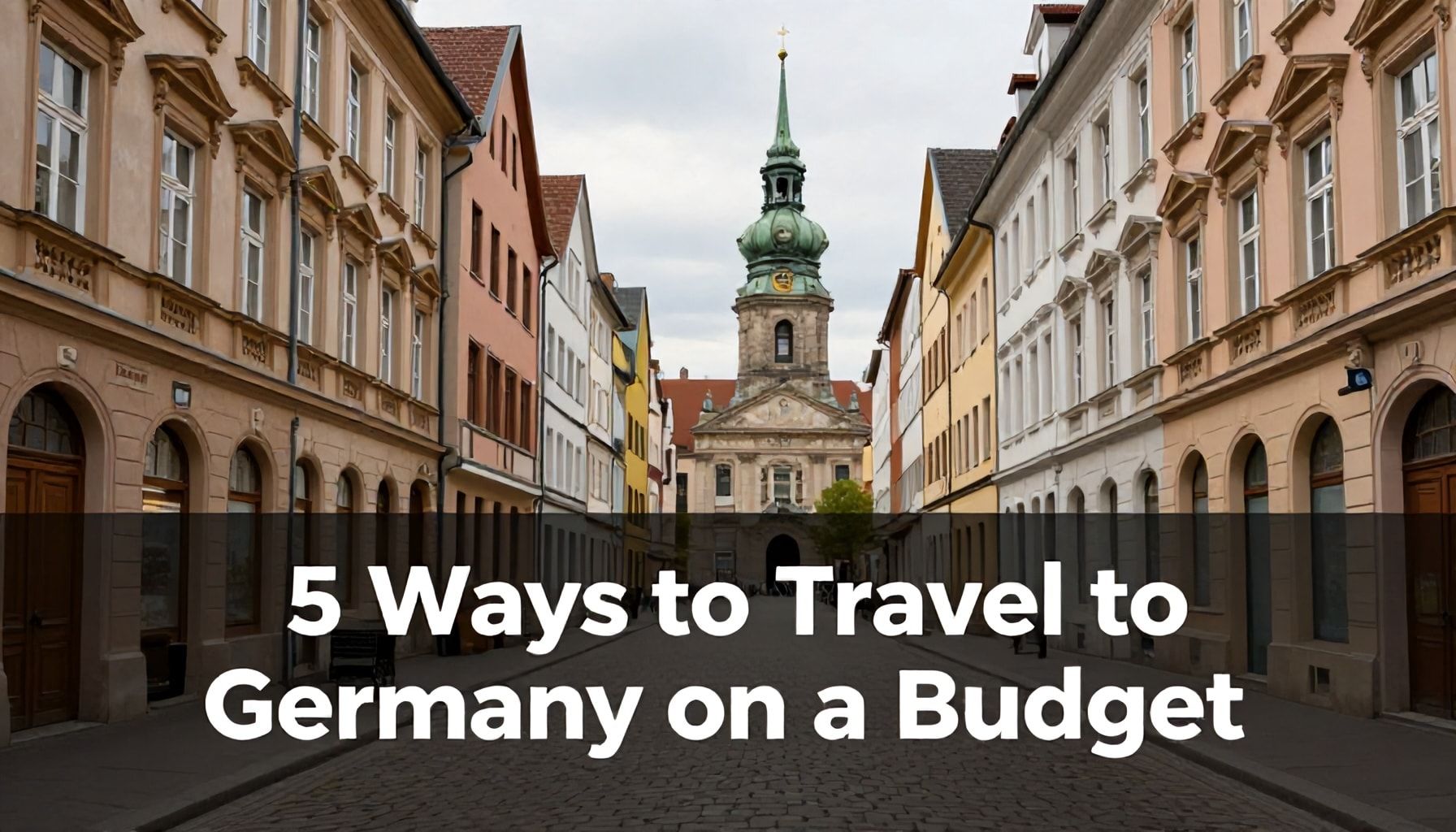 5 Yöntemle Almanya'ya Düşük Bütçeli Gidiliyor"*