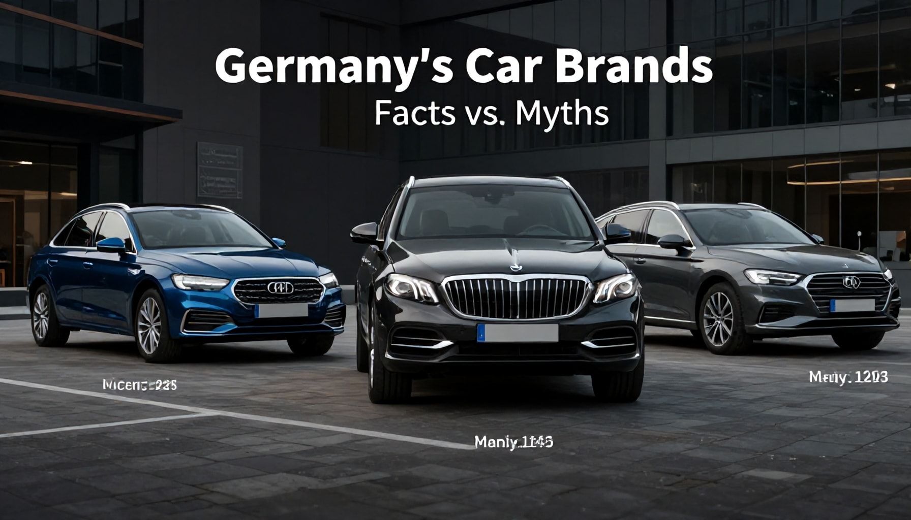 Almanya Araba Markaları Hakkındaki Gerçekler: Mitleri Açıkla*