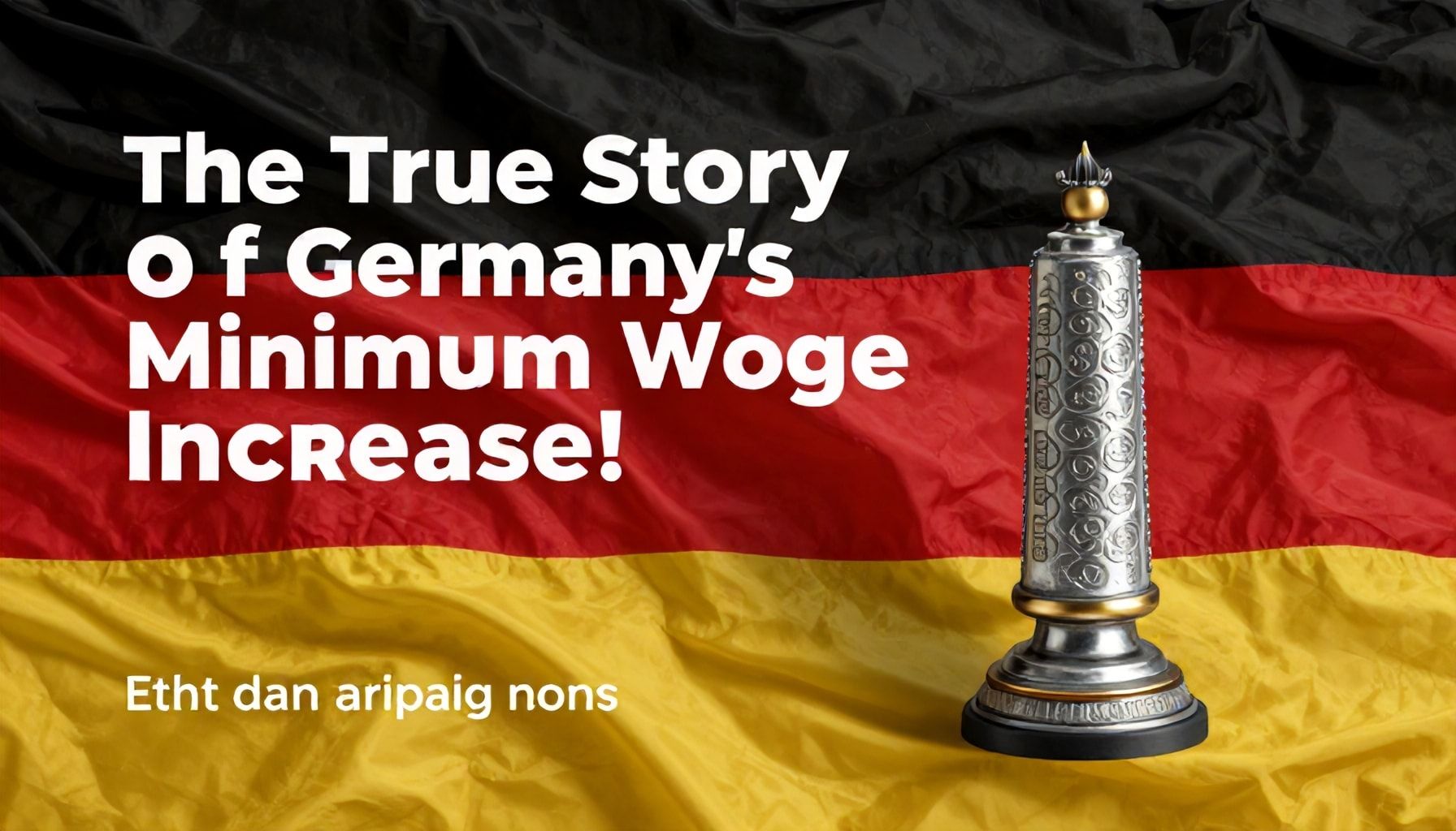 Almanya Asgari Ücret Artışının Gerçek Hikayesi*