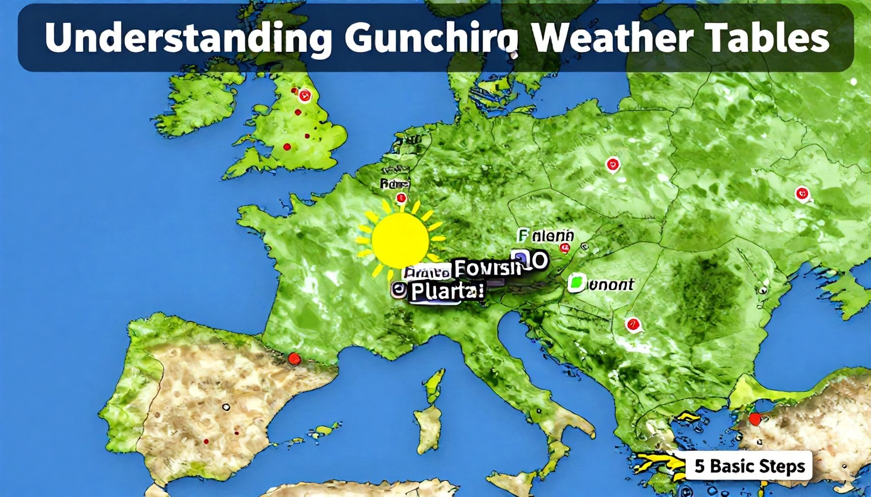 Almanya Hava Durumu Tablolarını Anlamak: 5 Temel Adım*