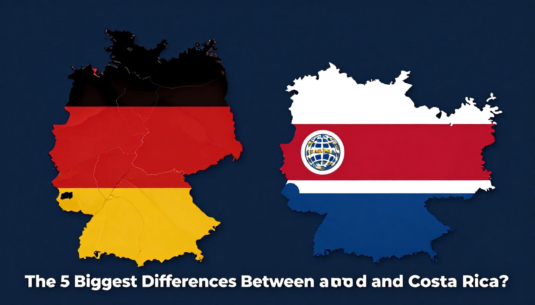 Almanya ile Kosta Rika'nın En Büyük 5 Farkı: Hangi Ülkeyi Tercih Etmelisiniz?*