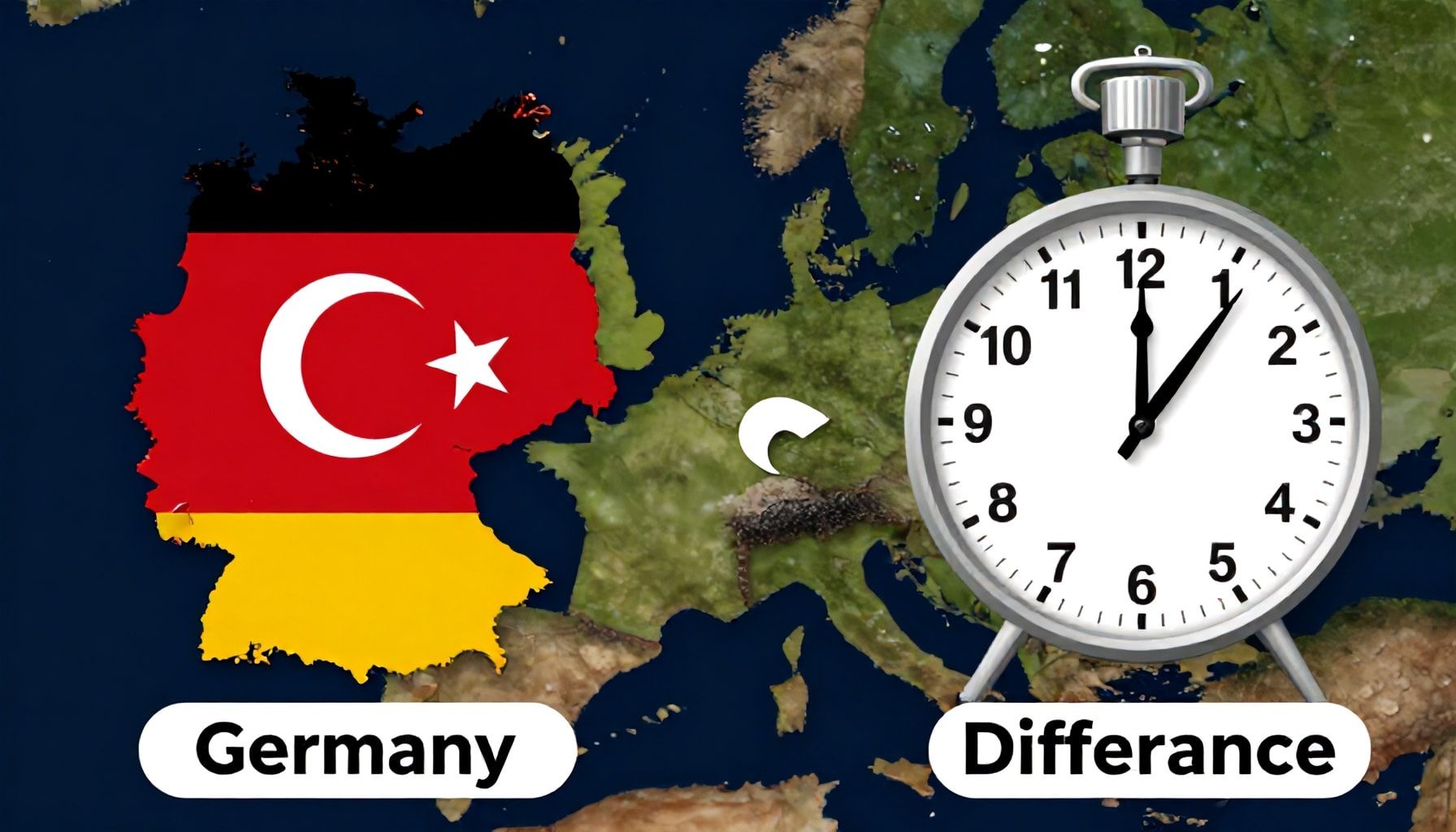 Almanya ile Türkiye Arasında Saat Farkı: Neden Önemli ve Nasıl Uyum Sağlıyorsunuz?*