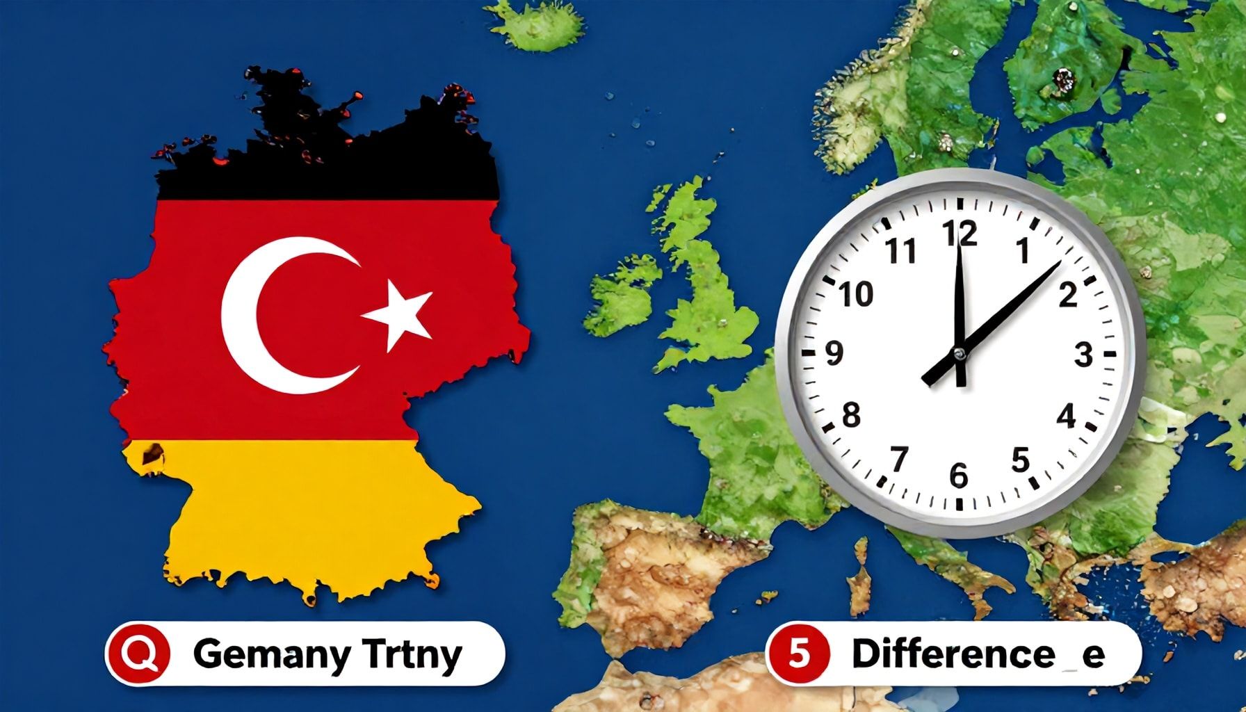 Almanya ile Türkiye Saat Farkı: Seyahat ve İş Planlarınızı Kolaylaştıran 5 Bilgi*