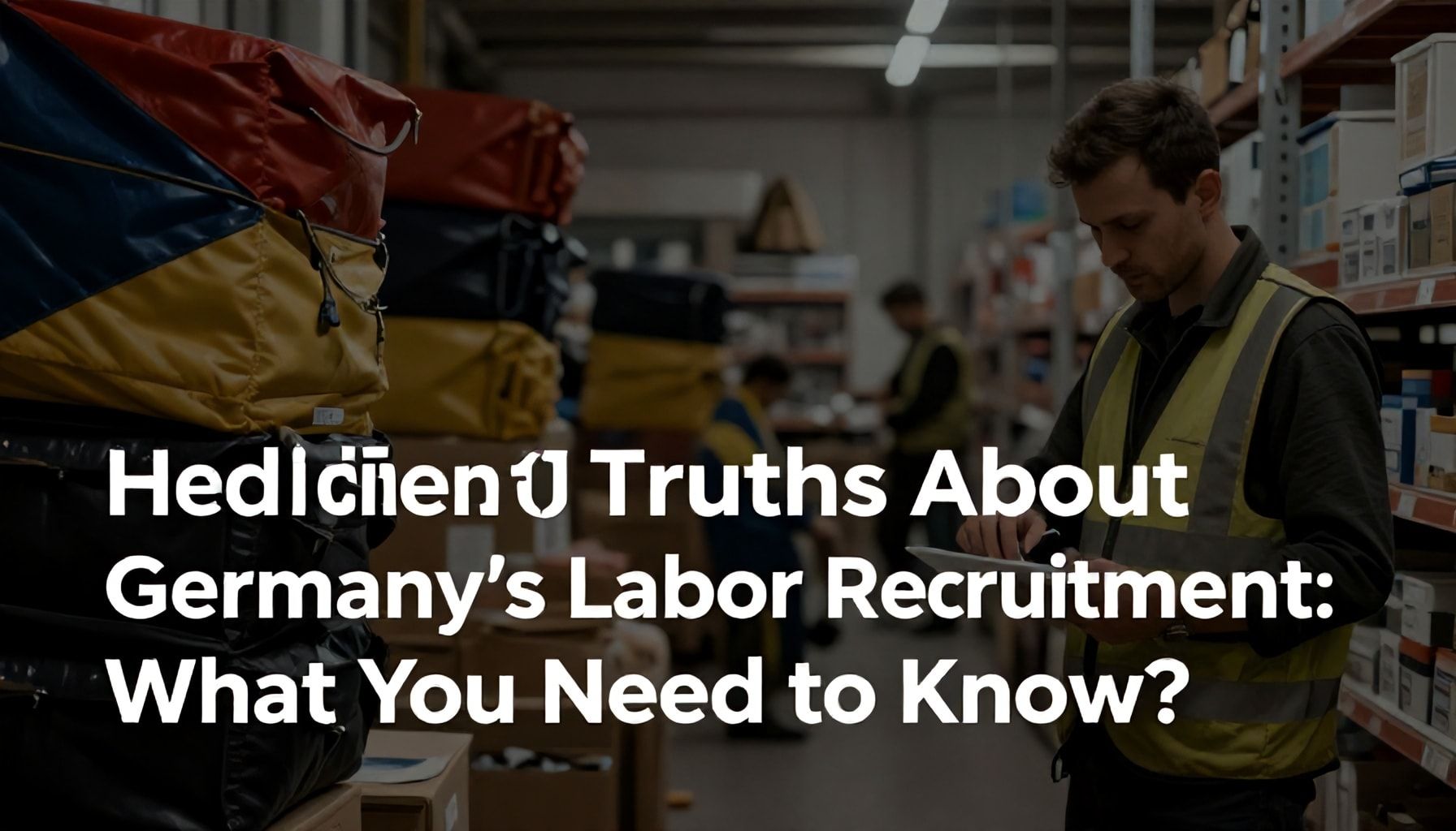 Almanya İşçi Alımında Saklı Gerçekler: Ne Bilmeniz Gerekiyor?*