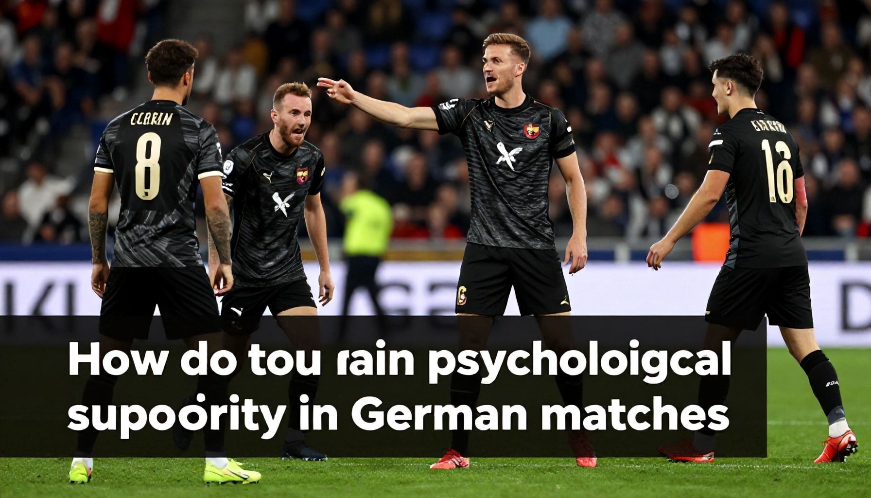 Almanya maçlarında psikolojik üstünlüğü nasıl kazanırsınız?"*