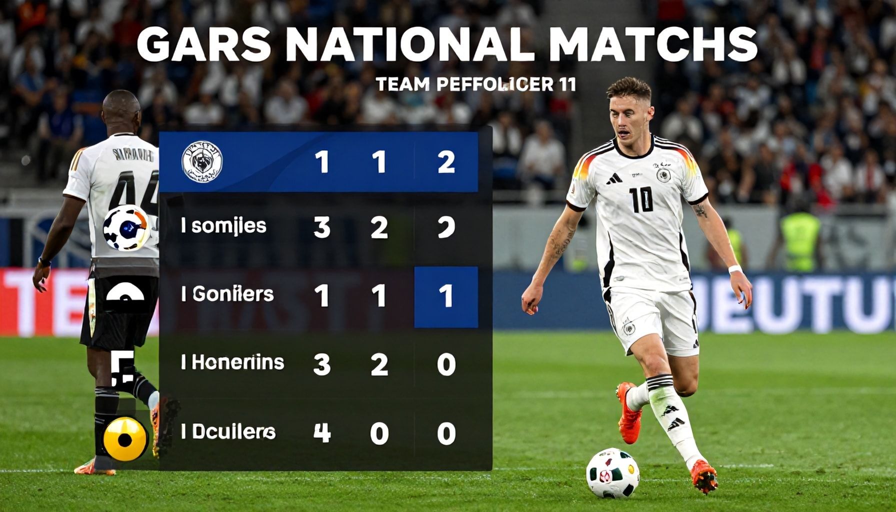 Almanya Millî Takımının Maçları: Takım Performansını Takip Edin*