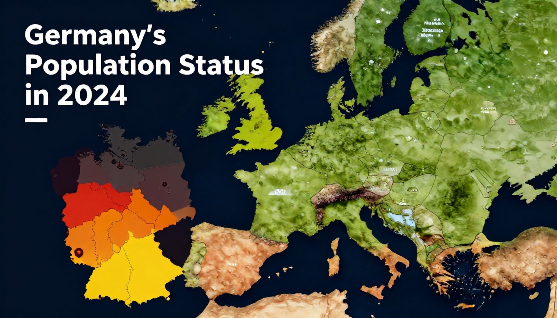Almanya Nüfusunun 2024 Durumu: Neden Bu Veriler Önemli?*
