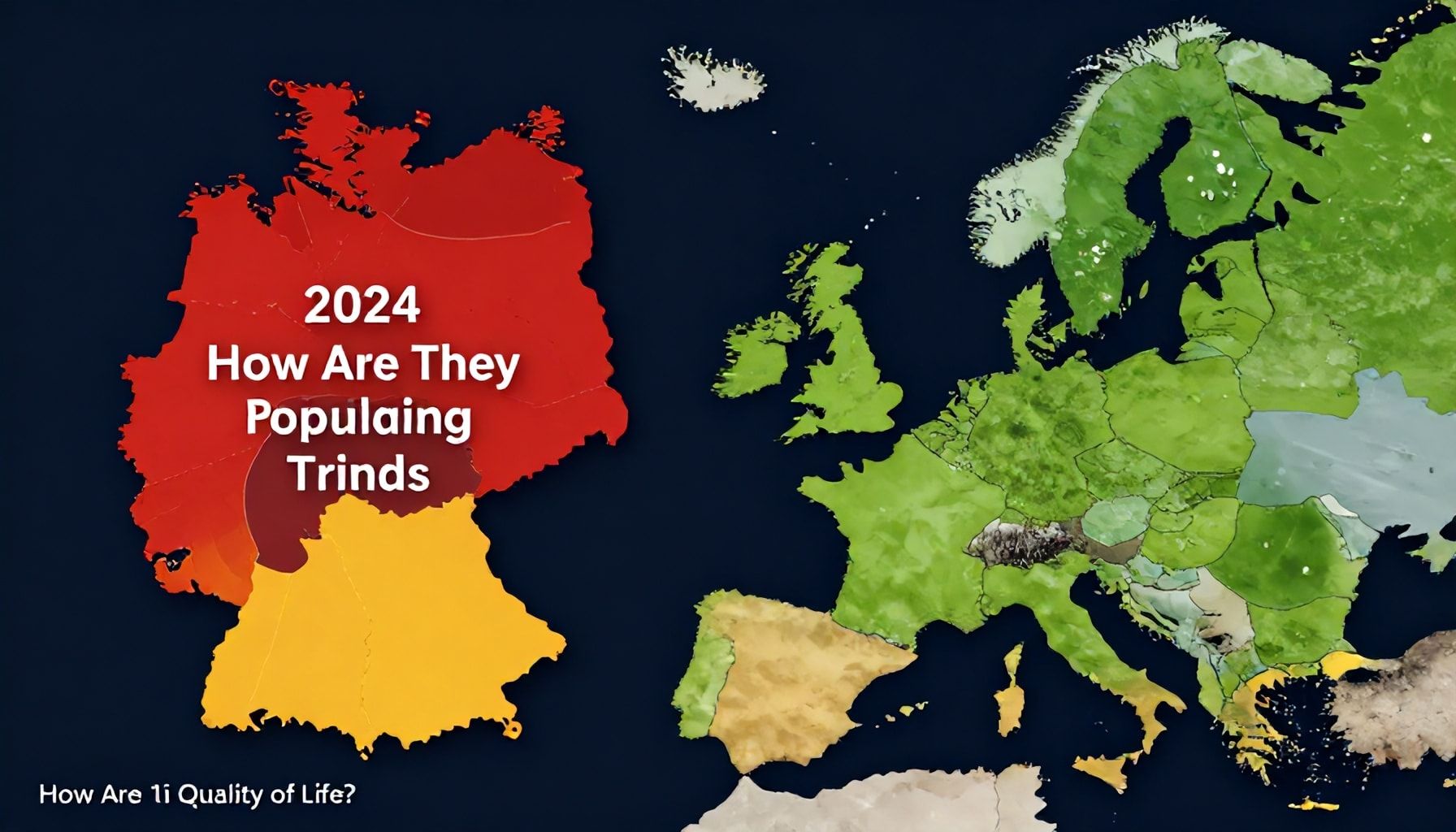 Almanya Nüfusunun 2024 Trendleri: Yaşam Kalitesini Nasıl Değiştiriyor?*