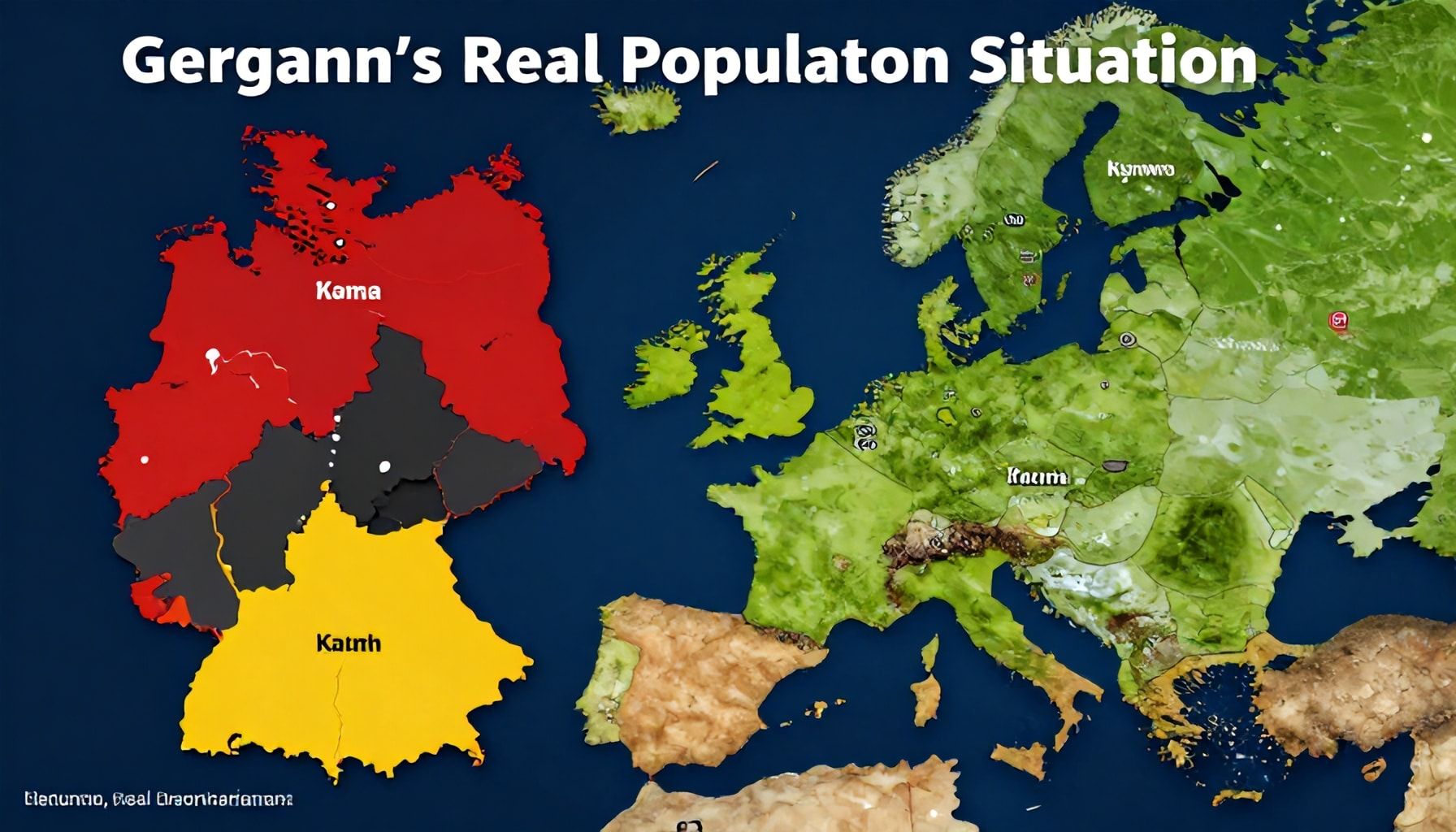 Almanya Nüfusunun Gerçek Durumu: Göç, Doğum ve Ölüm Oranları*
