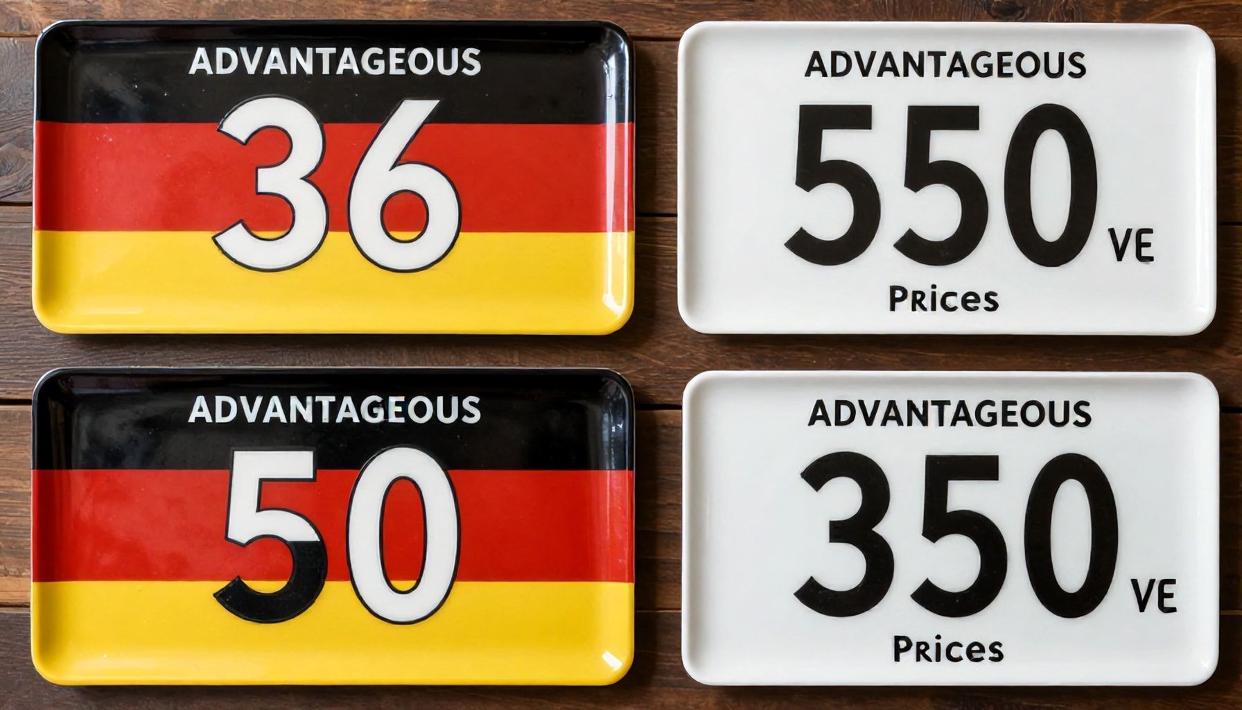 Almanya Plakası: Avantajlı Numaralar ve Fiyatlar*