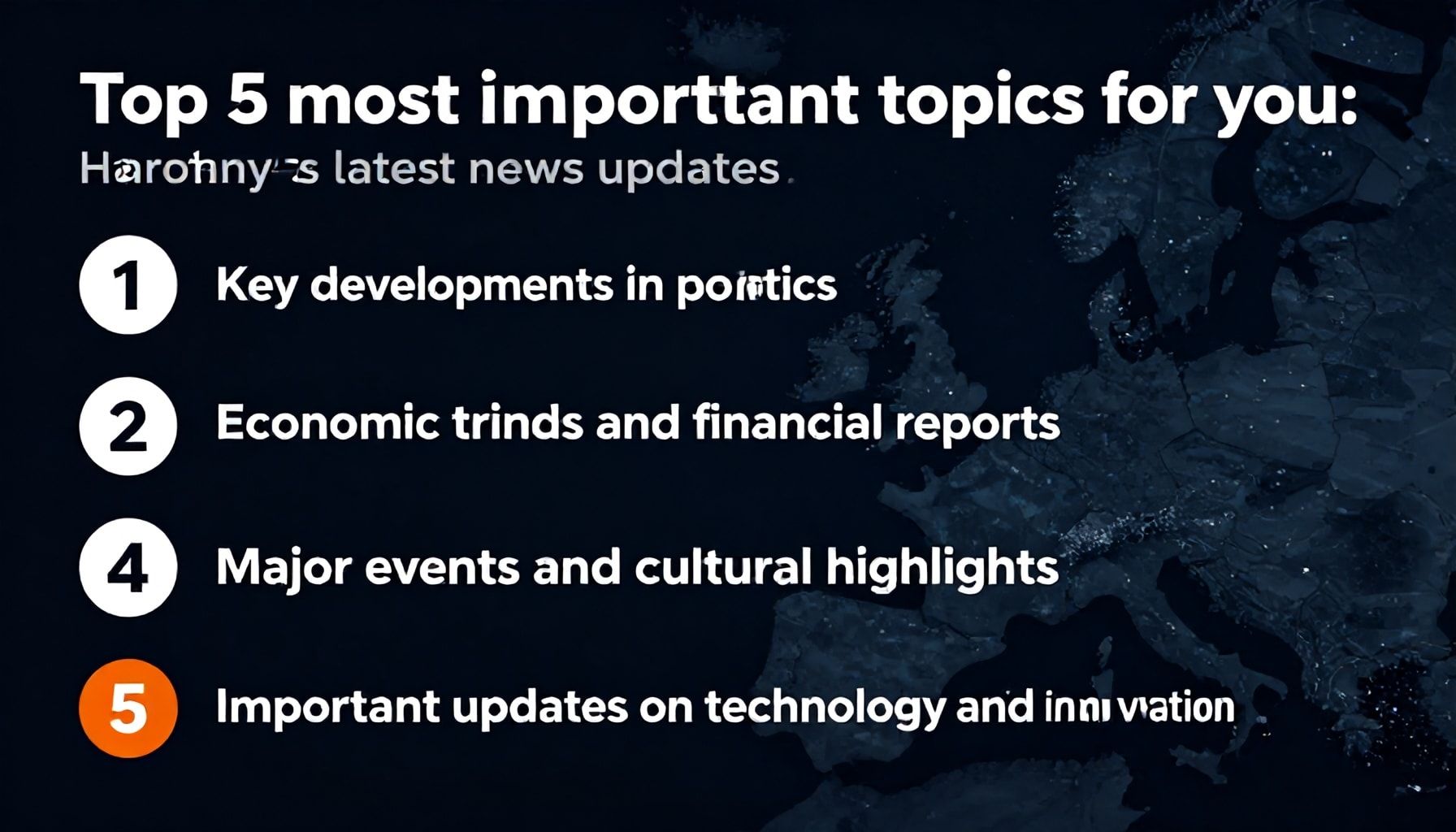 Almanya Son Dakika Haberleri: Sizin İçin En Önemli 5 Konu*