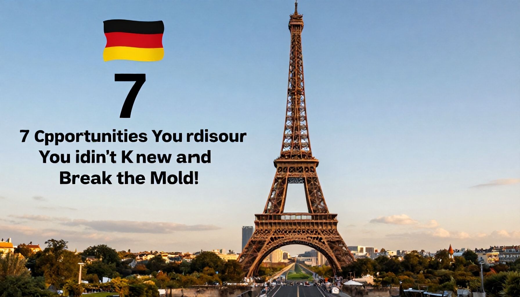 Almanya ve Fransa'da Seyahat Etmek: 7 Bilmediğiniz Fırsat ve Tufeyi Kırın*