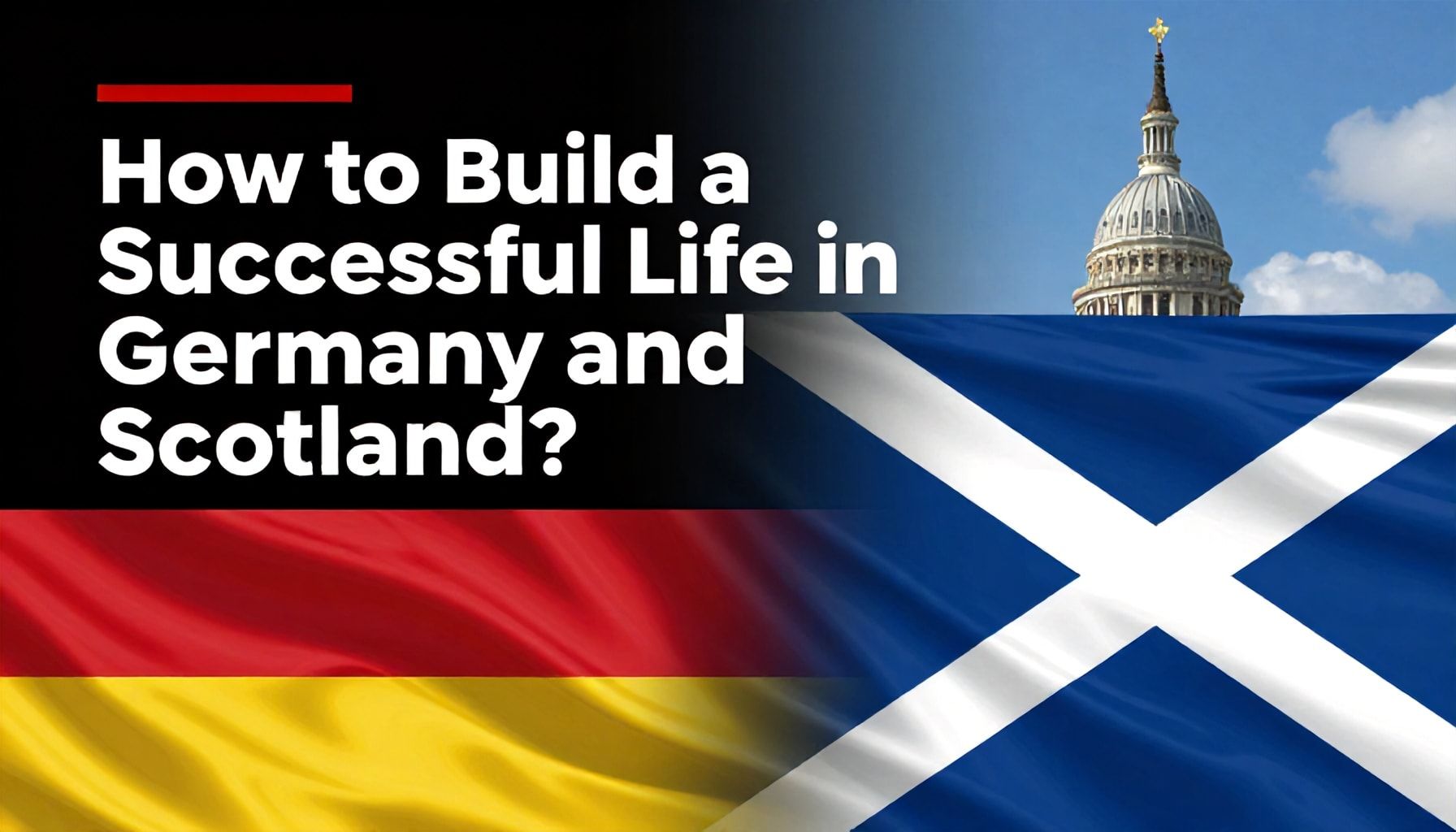 Almanya ve İskoçya'da Başarılı Bir Hayat Nasıl Kurulur?*