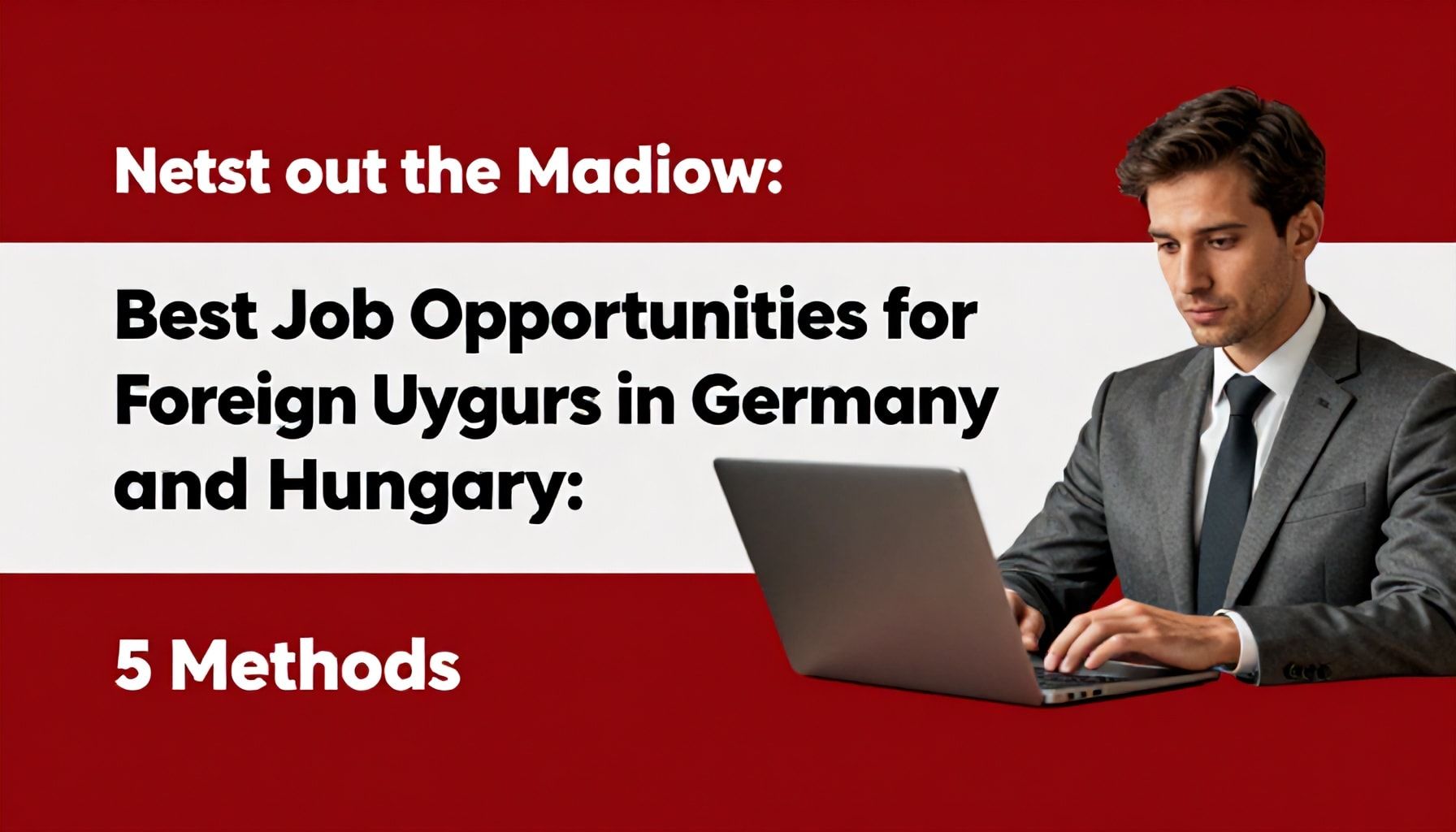 Almanya ve Macaristan'da Yabancı Uygurlar İçin En İyi İş Fırsatları: 5 Yöntem*