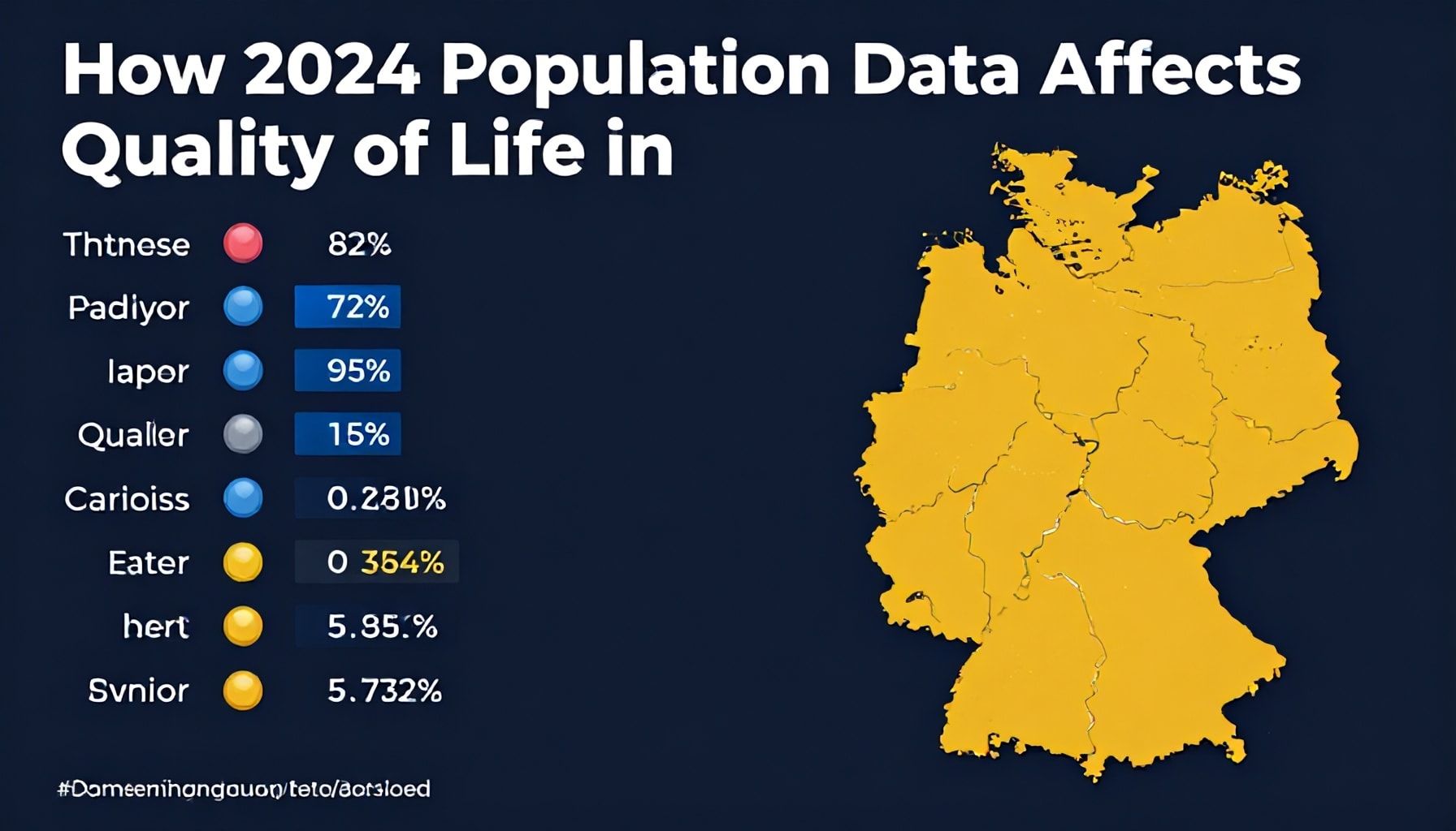 Almanya'da 2024 Nüfus Verileri: Yaşam Kalitesini Nasıl Etkiler?*