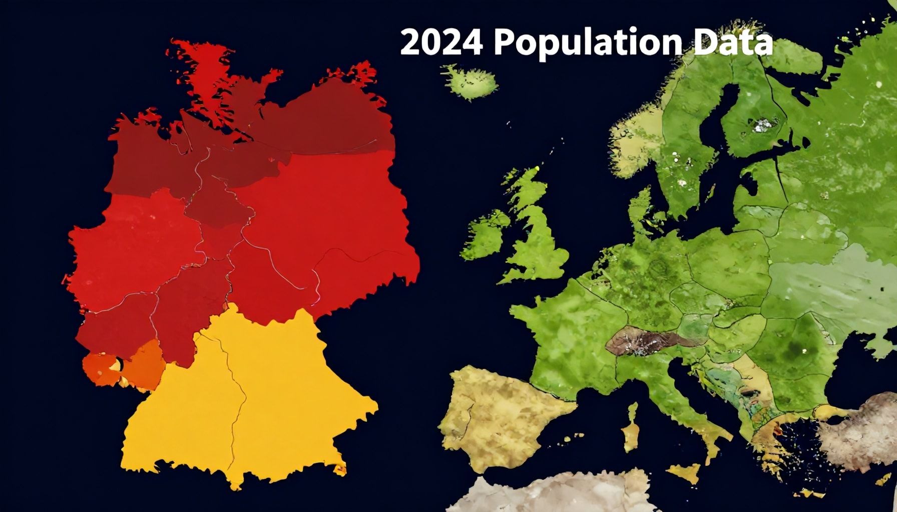 Almanya'da 2024 Nüfus Verilerinin Gerçekleri: Ne Bekliyorsunuz?*