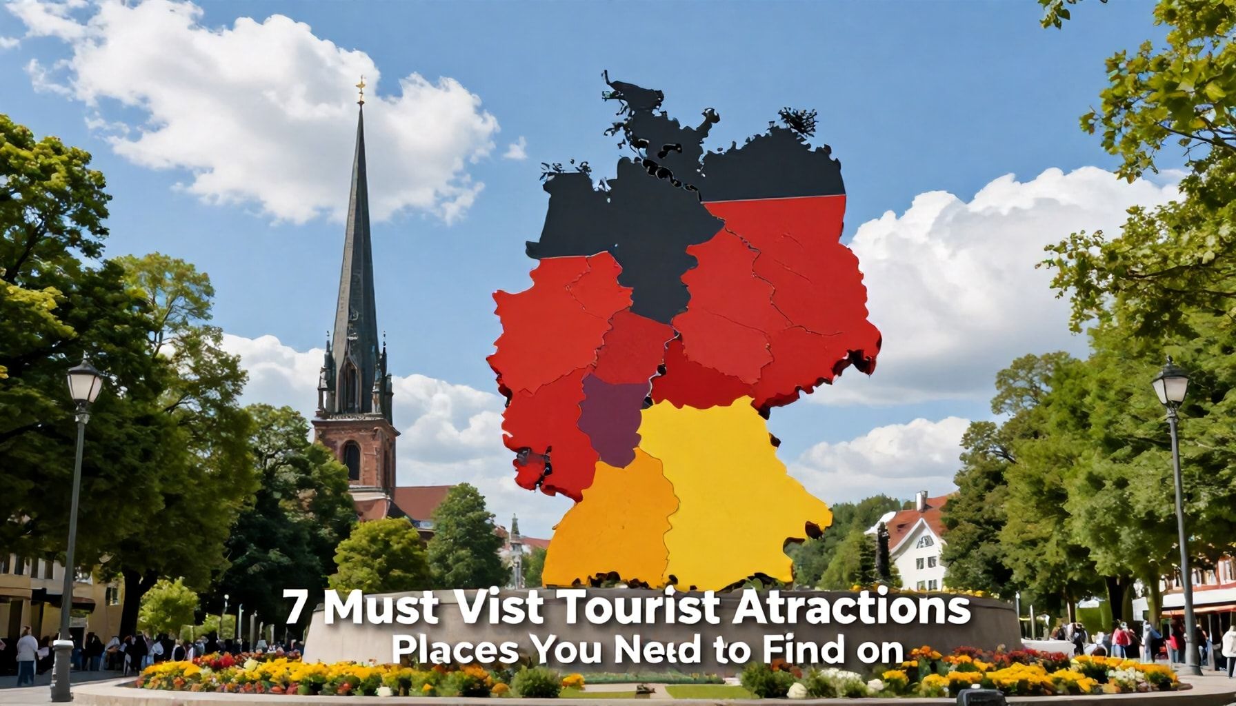 Almanya'da 7 Harika Turistik Yeri: Haritadan Bulmanız Gereken Yerler*