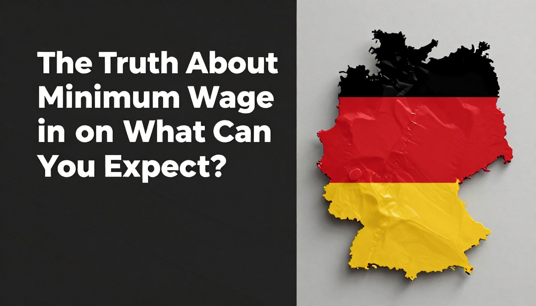 Almanya'da Asgari Ücretin Gerçekleri: Ne Bekleyebilirsiniz?*