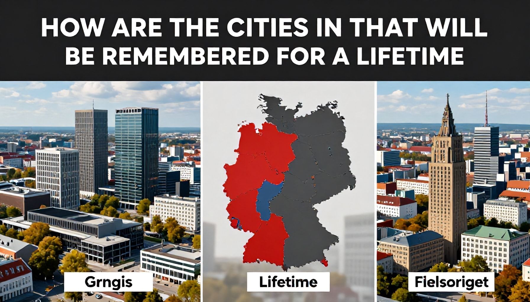 Almanya'da Bir Hayat Boyu Hatırlanacak Şehirler Nasıl Seçilir?*