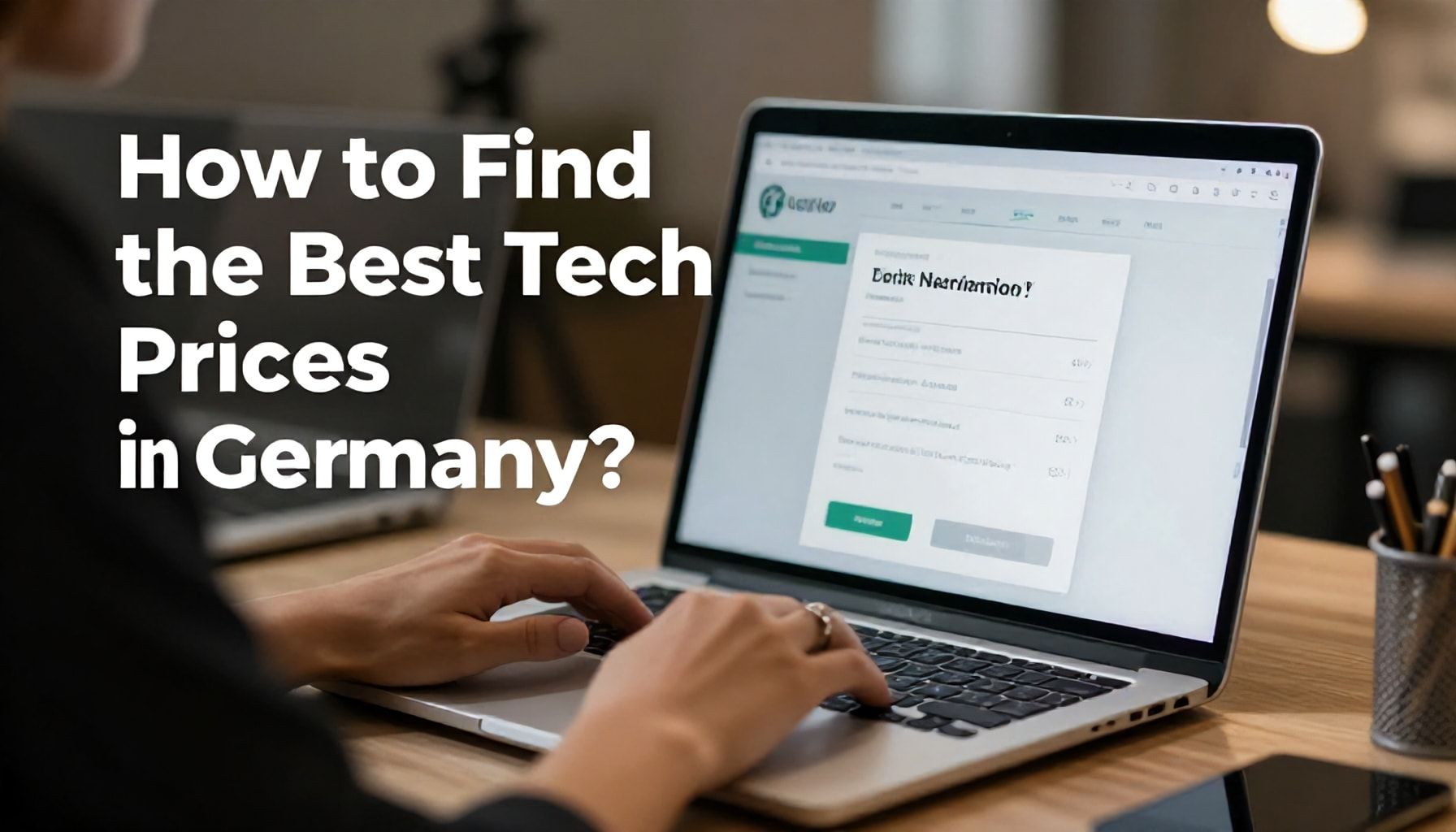 Almanya'da En İyi Teknoloji Fiyatlarını Nasıl Bulursunuz?