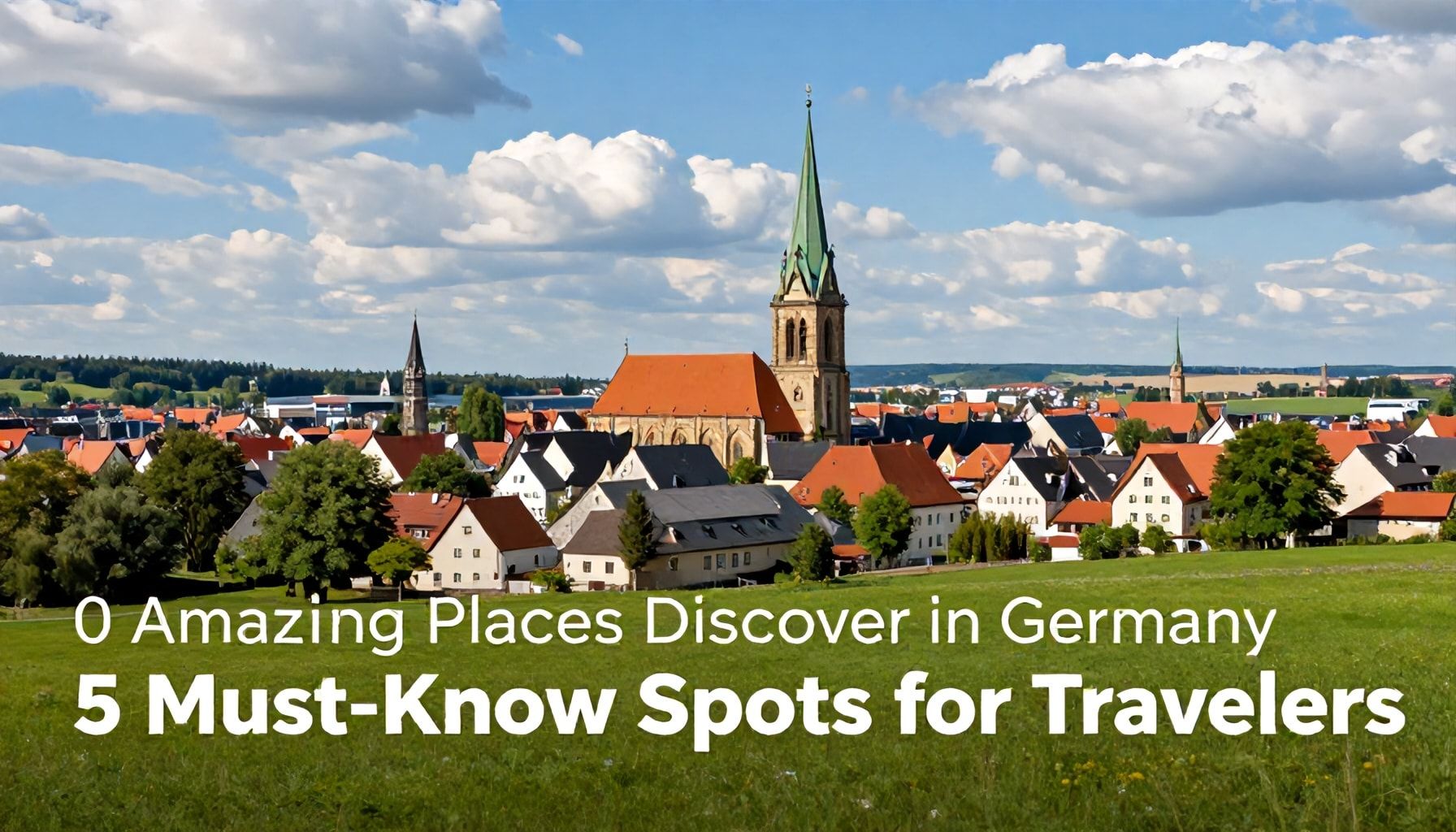 Almanya'da Keşfedilmesi Gereken 10 Harika Yer: Gezginlerin Mutlaka Bilmesi Gereken 5 Nokta*