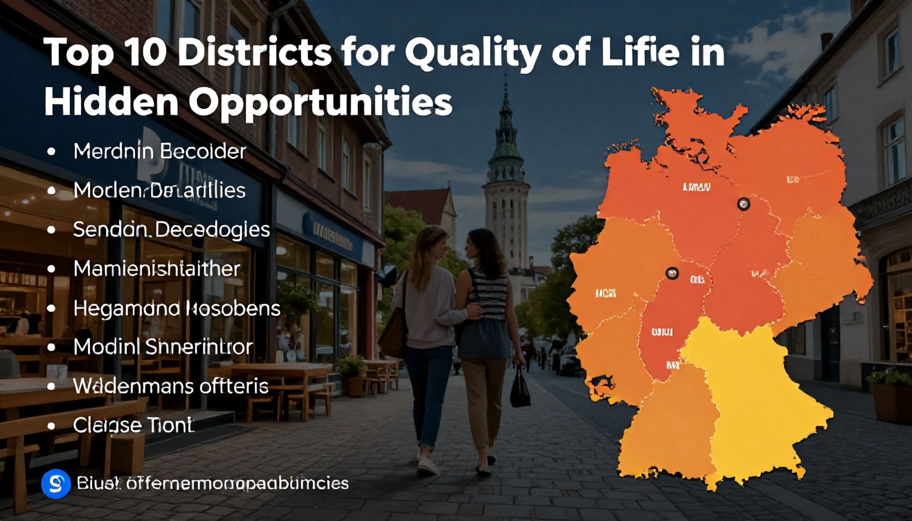 Almanya'nın En İyi İlçeleri: Yaşam Kalitesi ve Fırsatlar 5 Almanya'da Yaşam Kalitesi En İyi 10 İlçe: Gizli Fırsatlar*