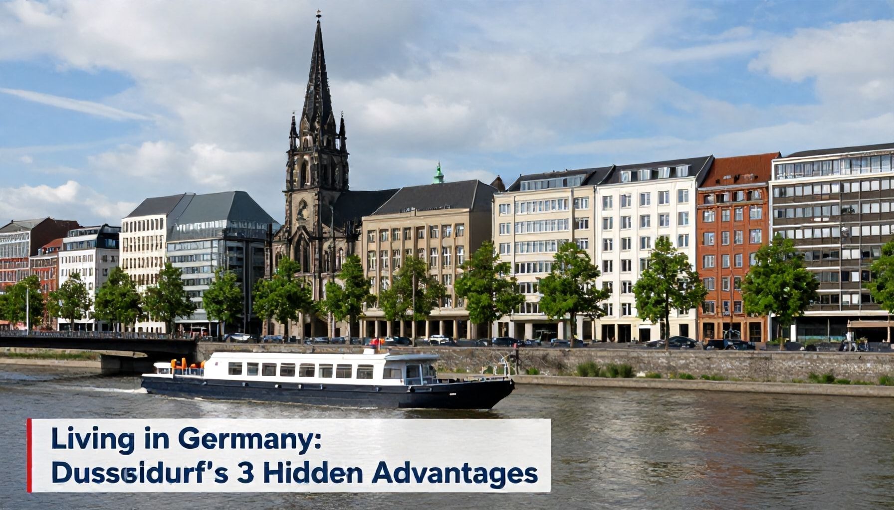 Almanya'da Yaşamak İçin Düsseldorf'un 3 Gizli Avantajı*