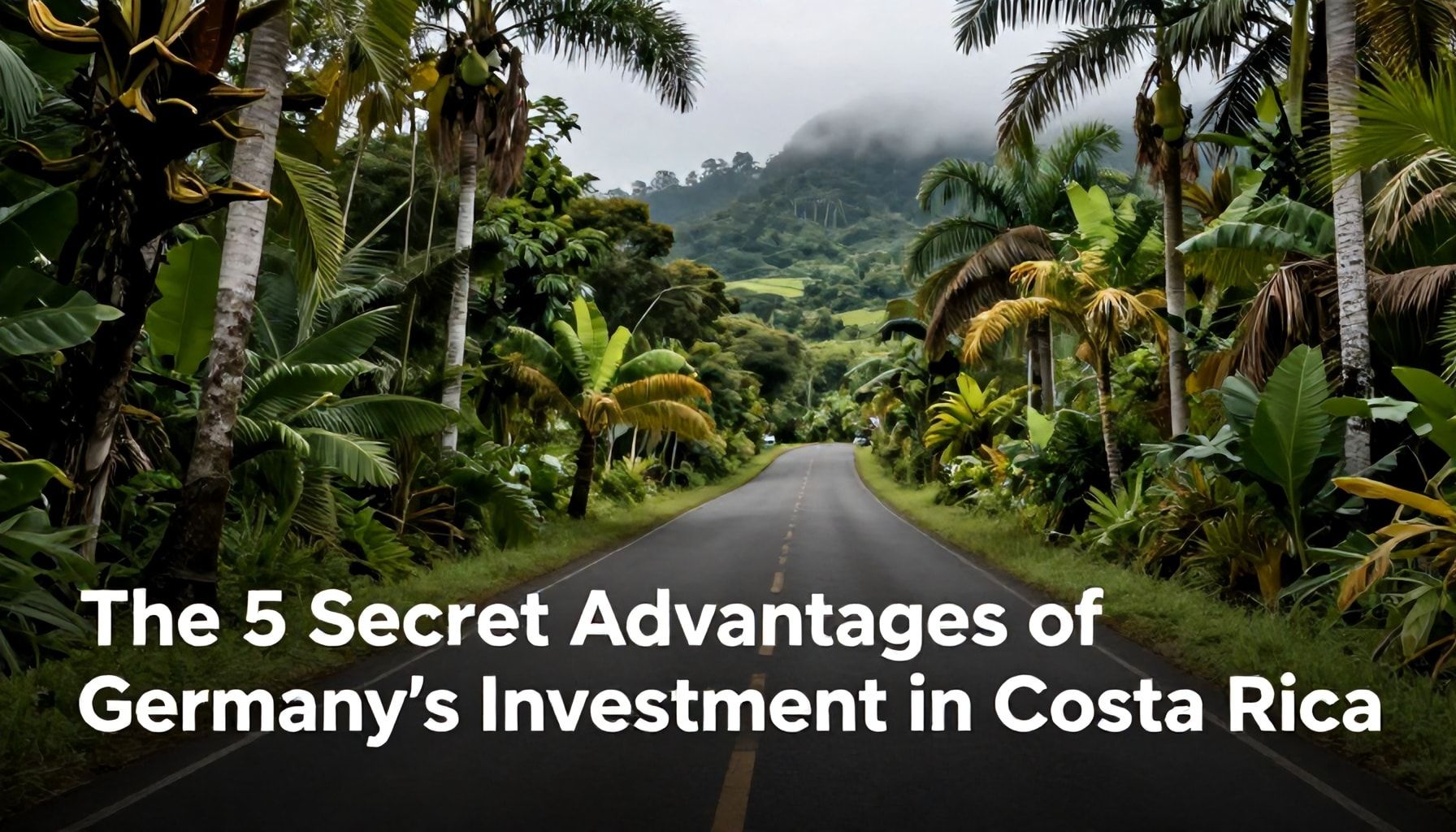 Almanya'nın Kosta Rika'ya Yatırım Yapmasının 5 Gizli Avantajı*