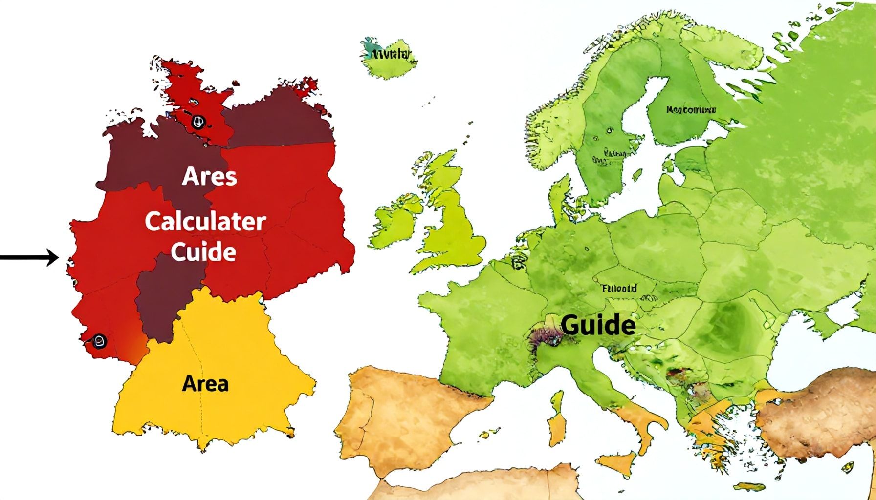 Almanya'nın Yüzölçümü Nasıl Hesaplanır? Adım Adım Rehber*