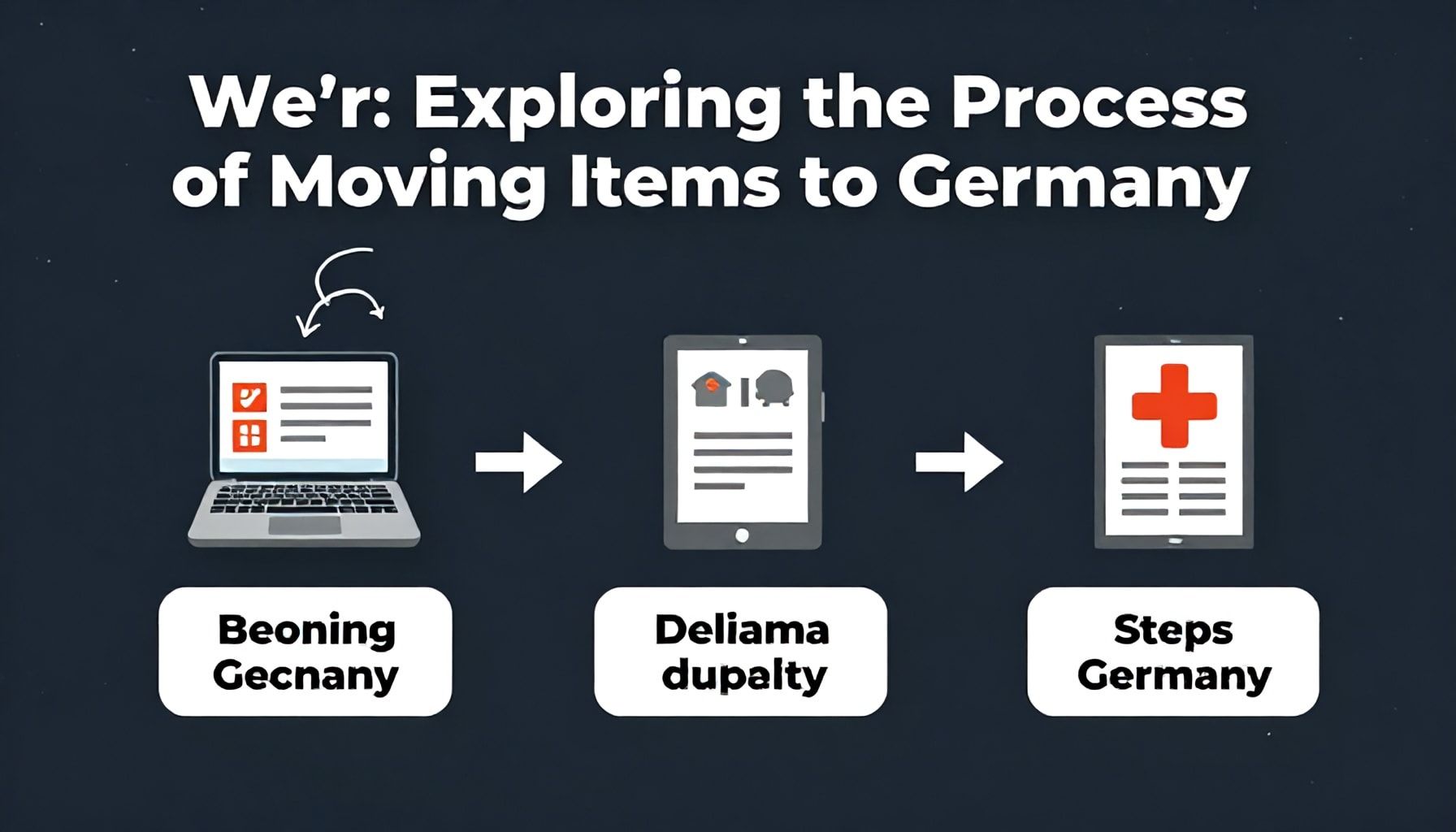 Almanya'ya Eşya Taşıma Sürecini 5 Adımda Anlatıyoruz*