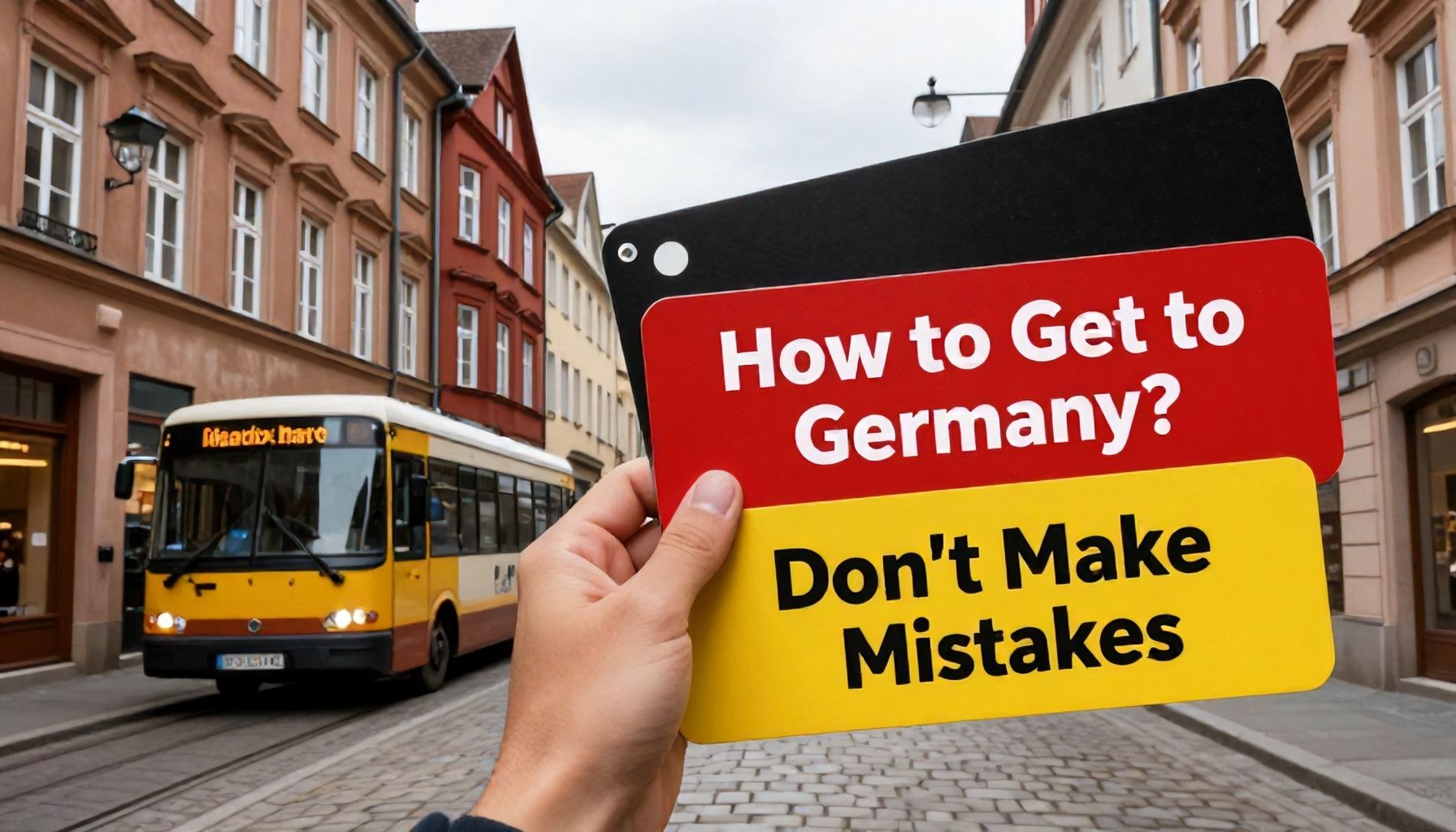 Almanya'ya Nasıl Gidilir? Hata Yapma! En Çok Yanılgı Yapılan Detaylar*