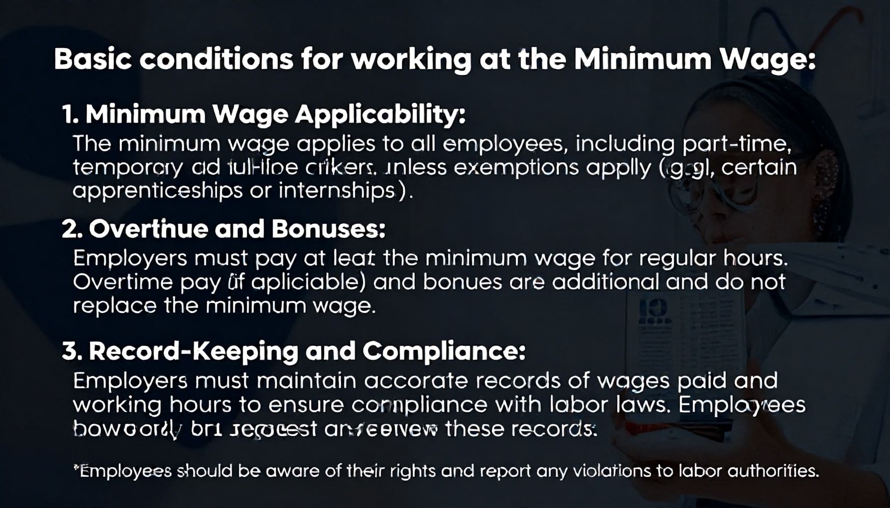 Asgari Ücretle Çalışmak İçin 3 Temel Koşul: İşçilerin Bilmesi Gerekenler*