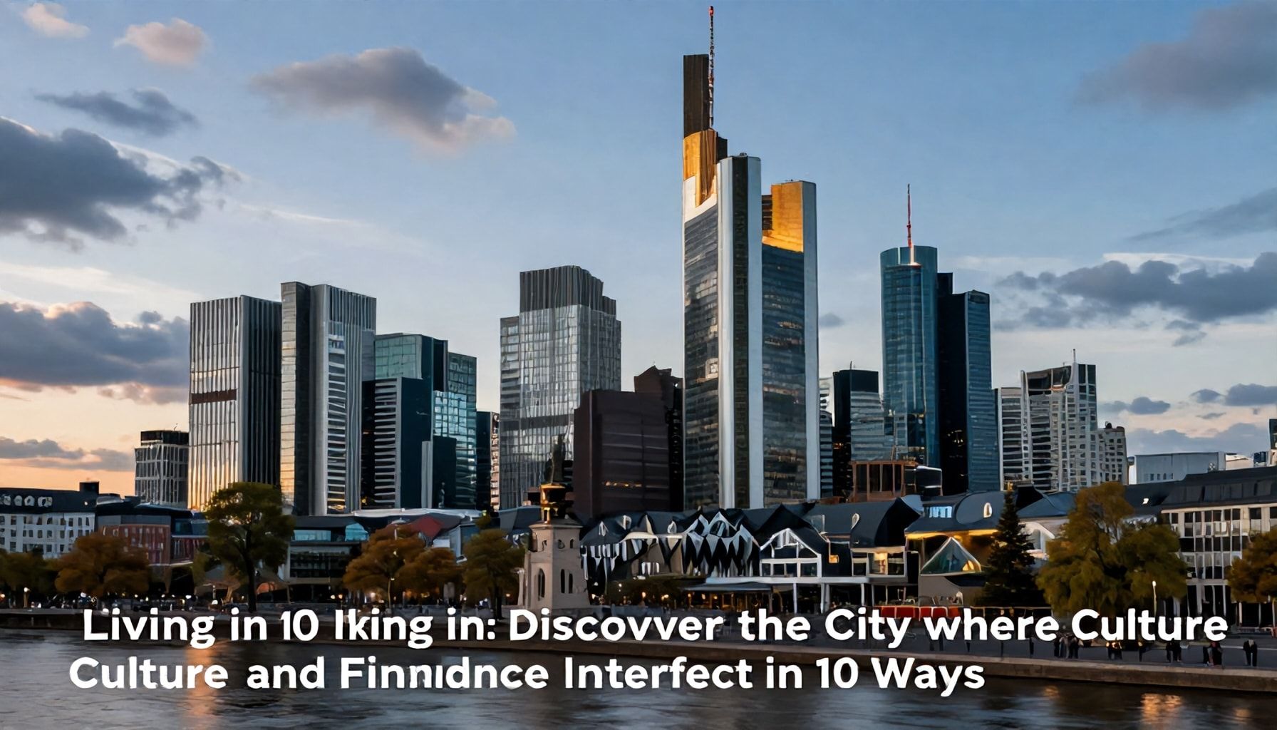 Frankfurt'ta Yaşamak: 10 Şekilde Kültür ve Finansın Kesiştiği Şehri Keşfedin*