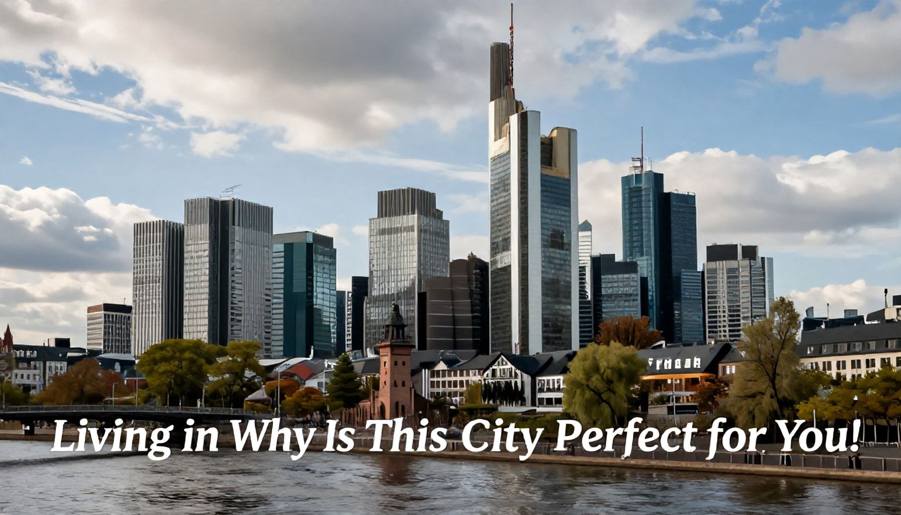 Frankfurt'ta Yaşamak: Neden Bu Şehir Sizin İçin Mükemmel?*