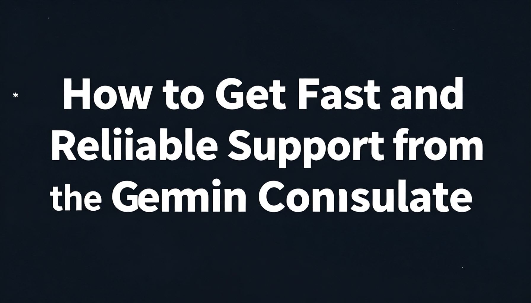 How to Get Fast and Reliable Support from the German Consulate*