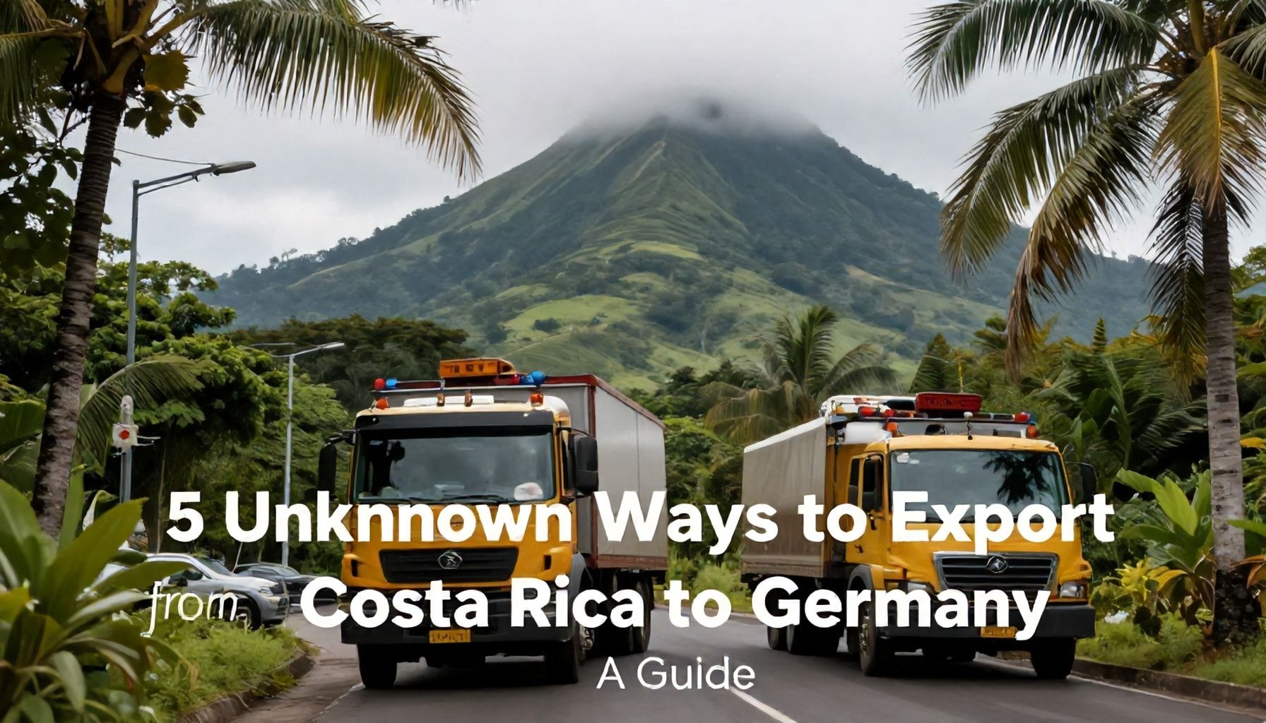 Kosta Rika'dan Almanya'ya 5 Bilinmeyen Yönteyle İhracat Yapma Rehberi*