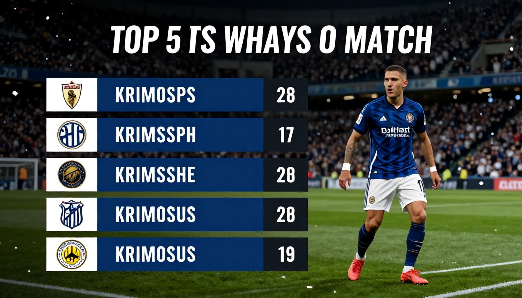 Maç izleme seçenekleri: En İyi 5 Yöntem"*