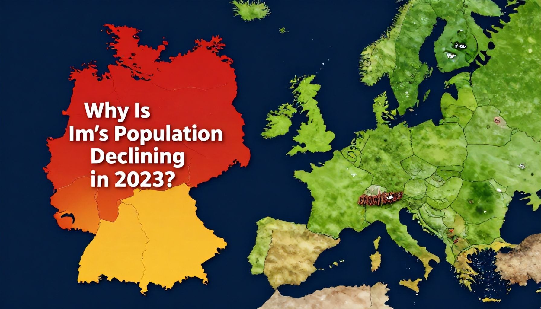 Neden Almanya Nüfusu 2023’te Kayıp? Gerçekler ve Çözümler*