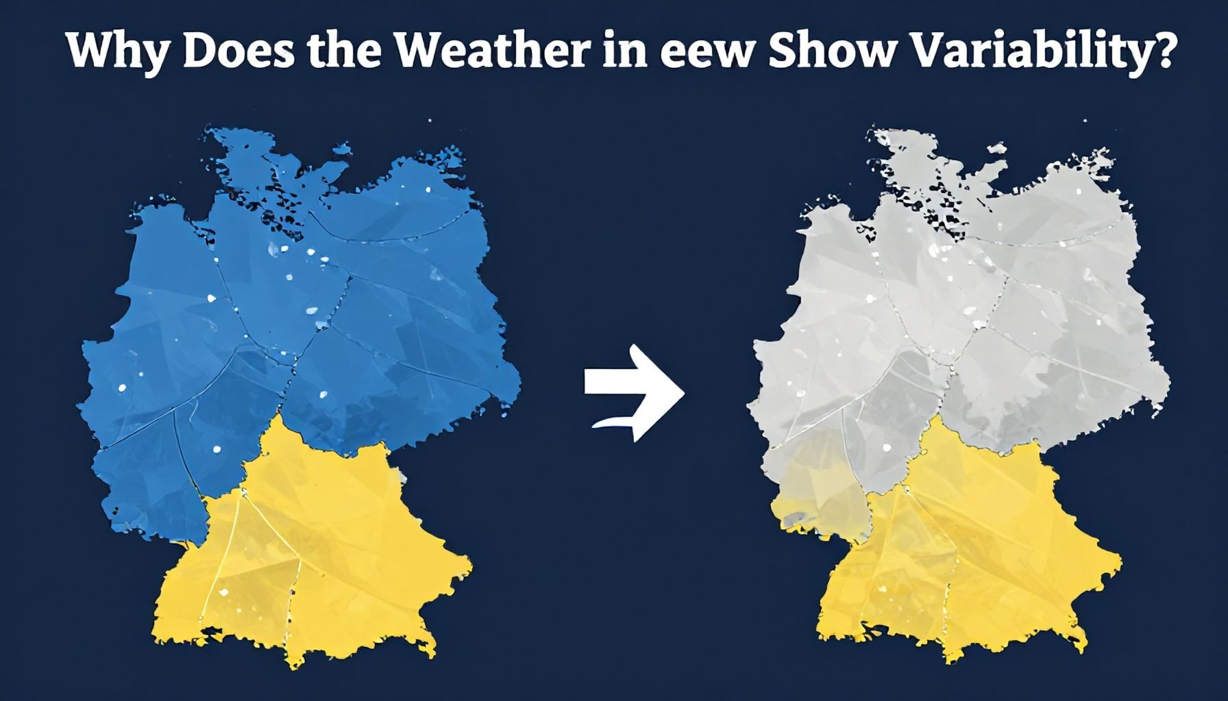 Neden Almanya'da Hava Durumu Değişkenlik Gösterir?*