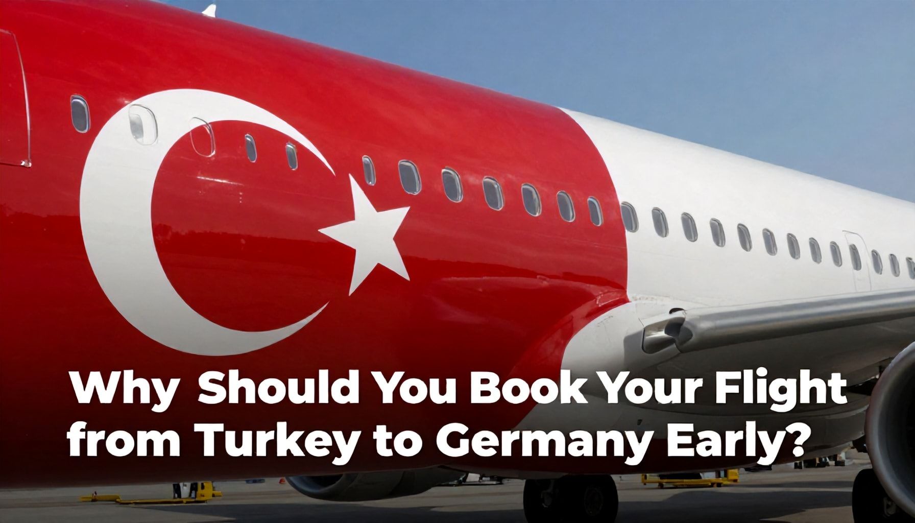 Neden Türkiye'den Almanya'ya Uçuşunuzu Erken Rezervasyon Yapmalısınız?"*