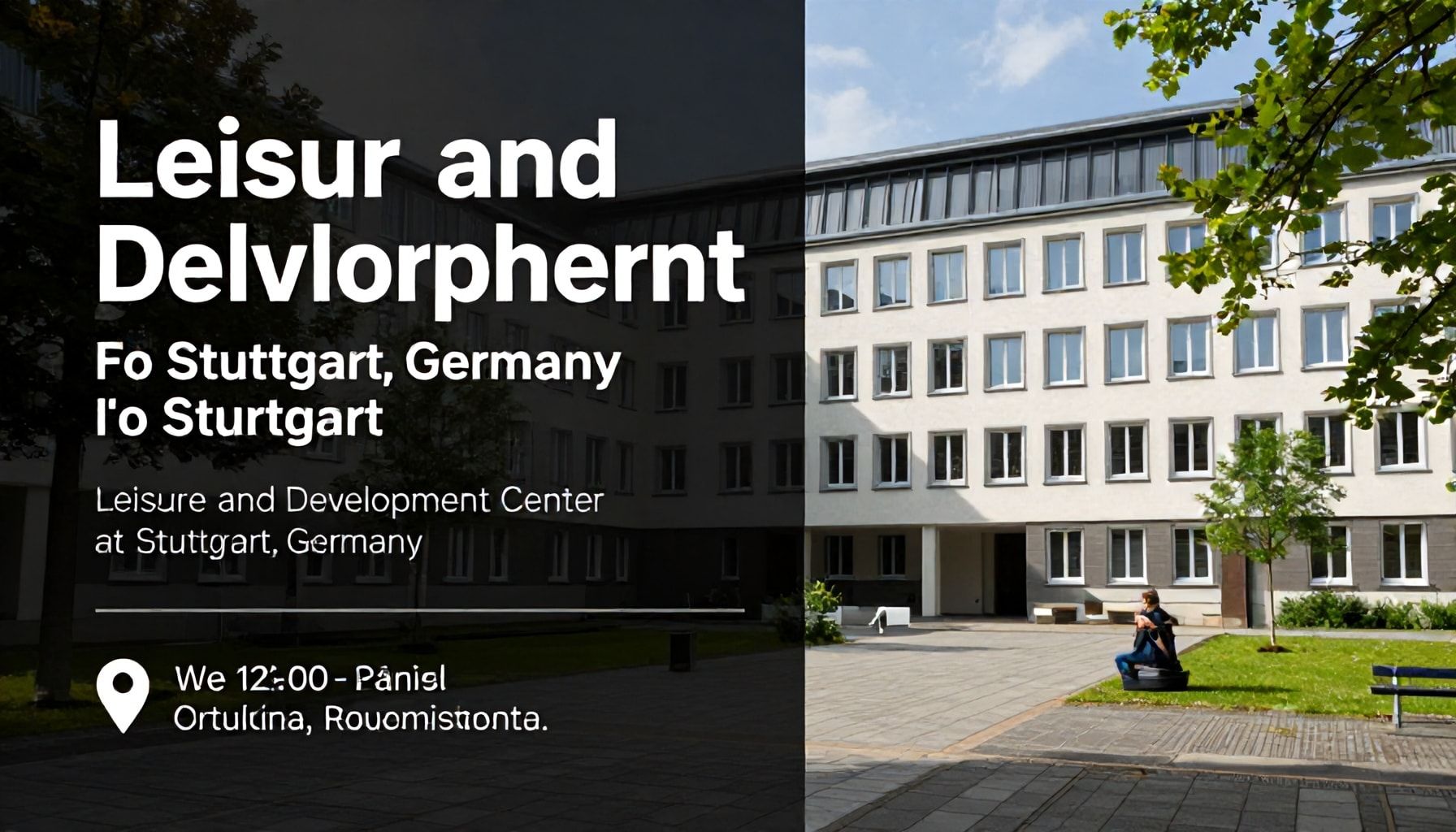 Stuttgart, Almanya'da Keyif ve Gelişim Merkezinde Buluşmak