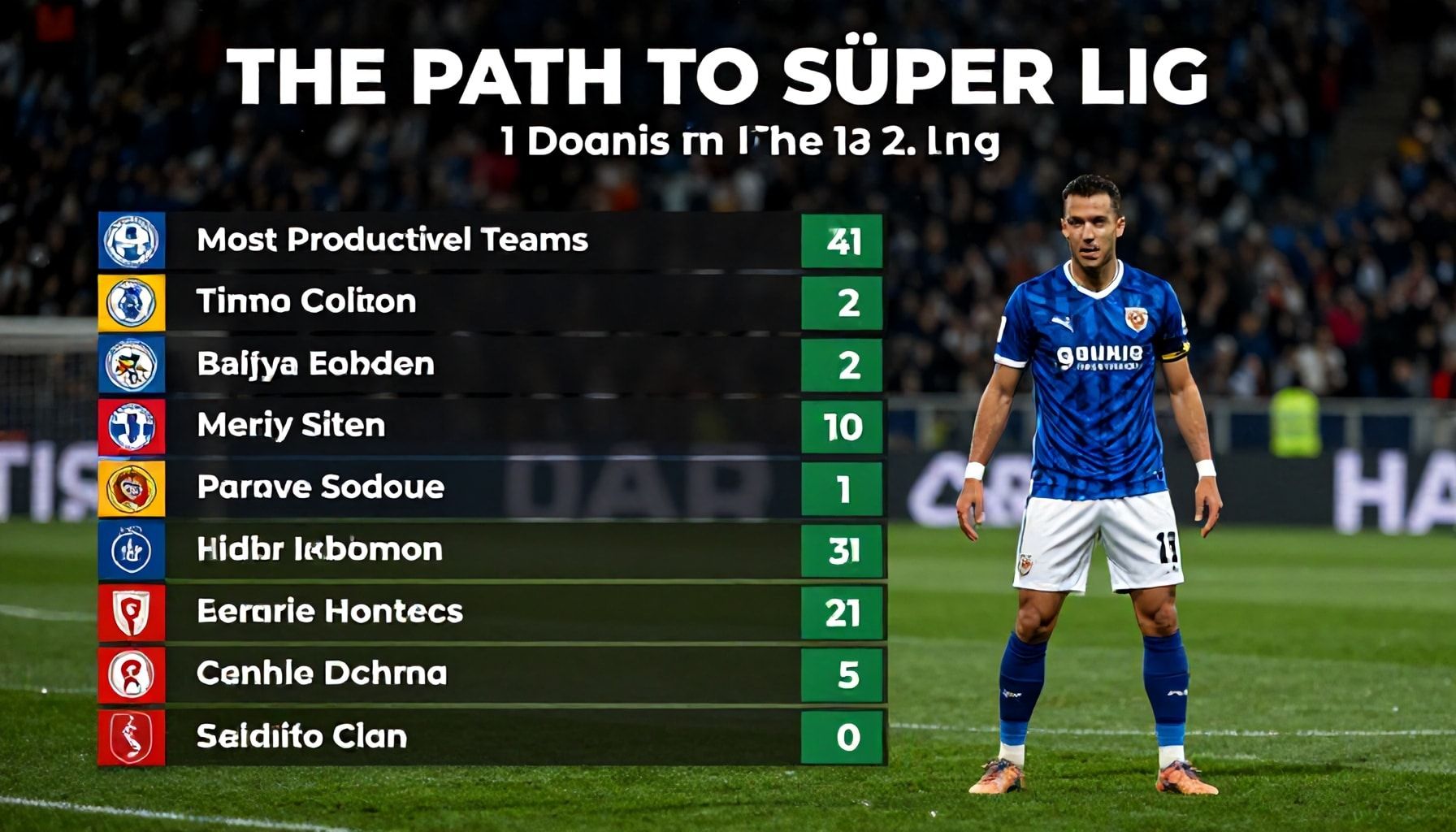 Süper Lig'e Çıkış Yolu: 2. Lig'in En Verimli Takımlarını Keşfedin*