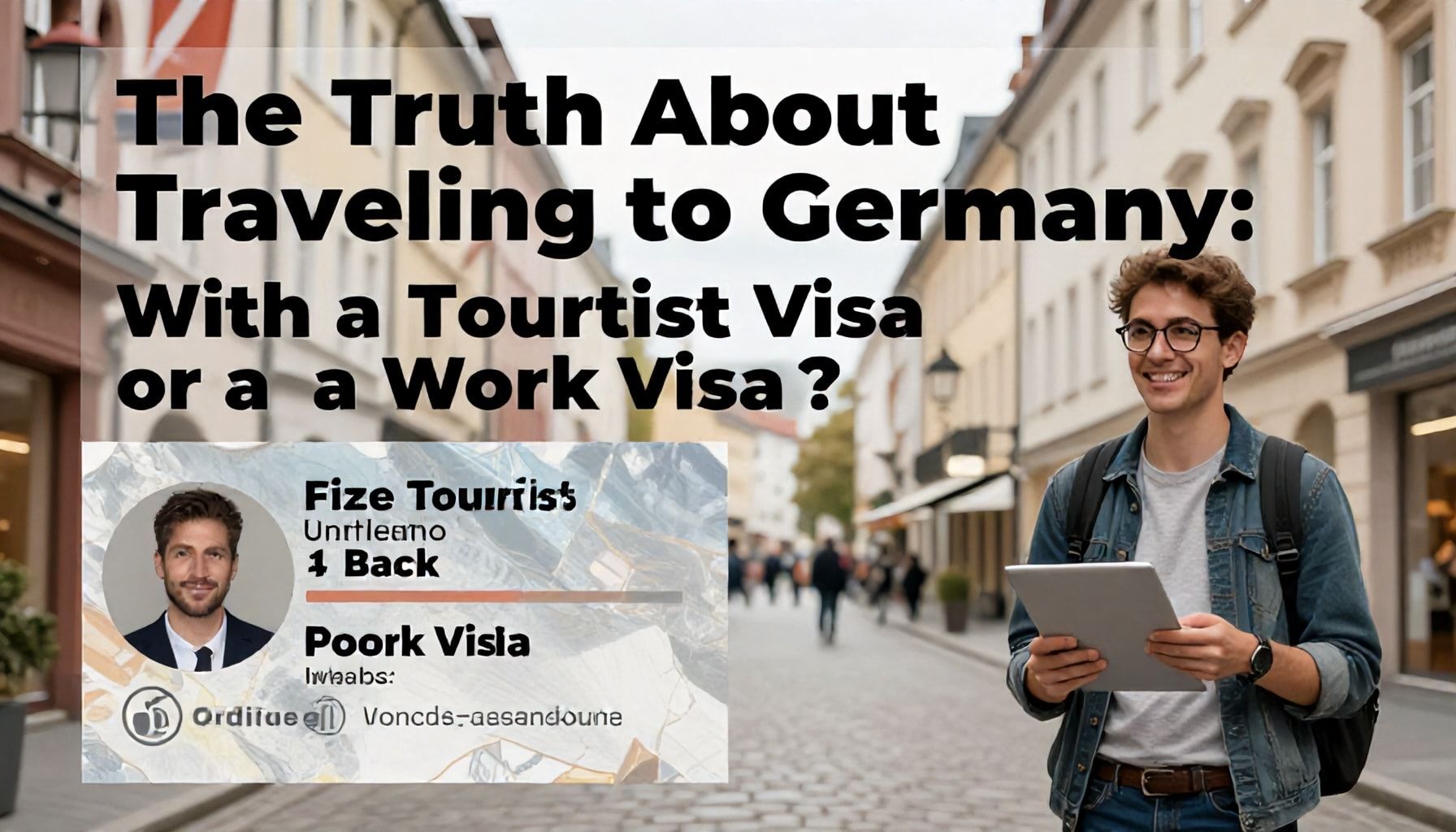 The Truth About Almanya'ya Yolculuk: Turist Vizesi ile mi, İş Vizesi ile mi?*