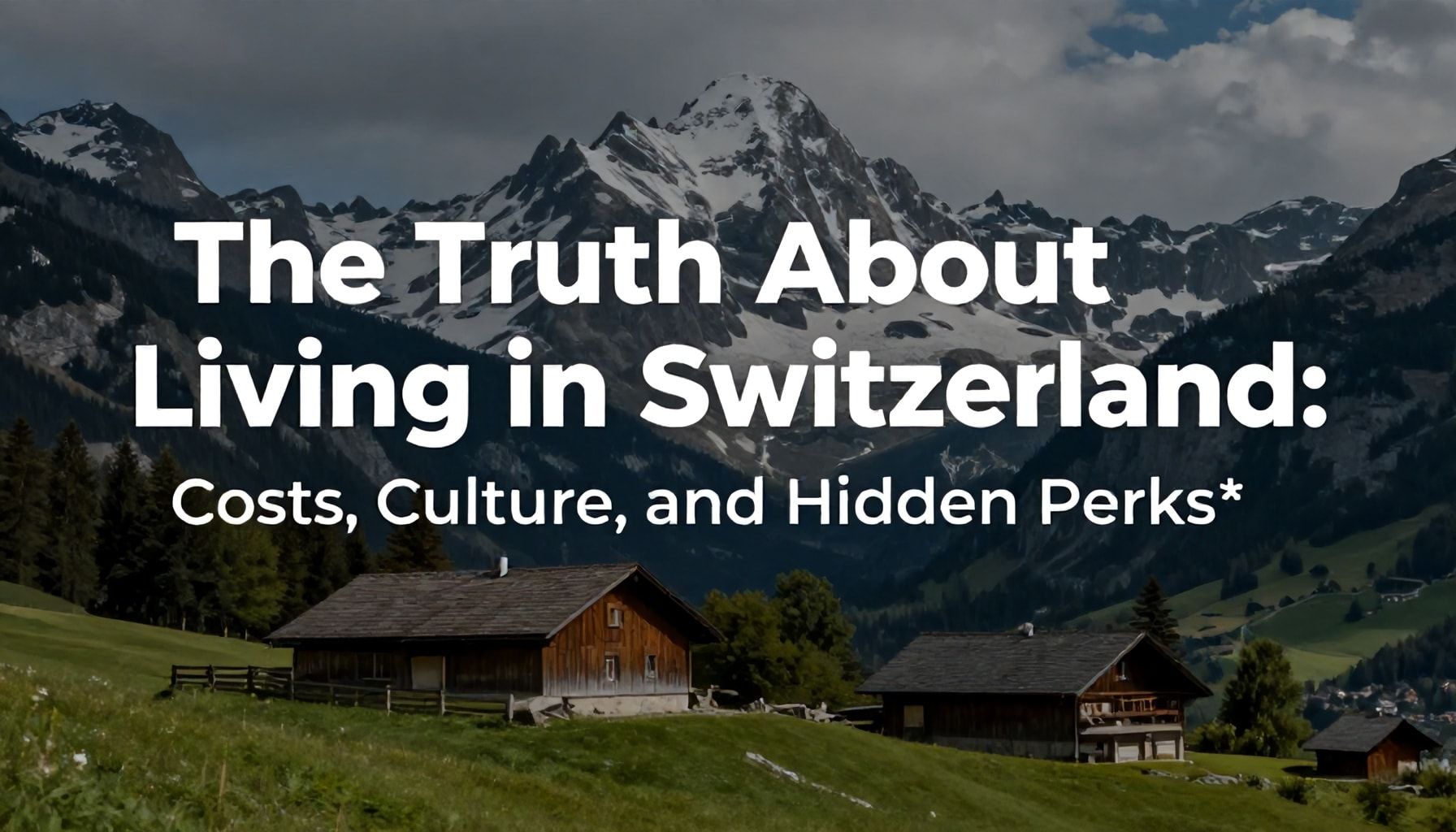 The Truth About Living in Switzerland: Costs, Culture, and Hidden Perks*